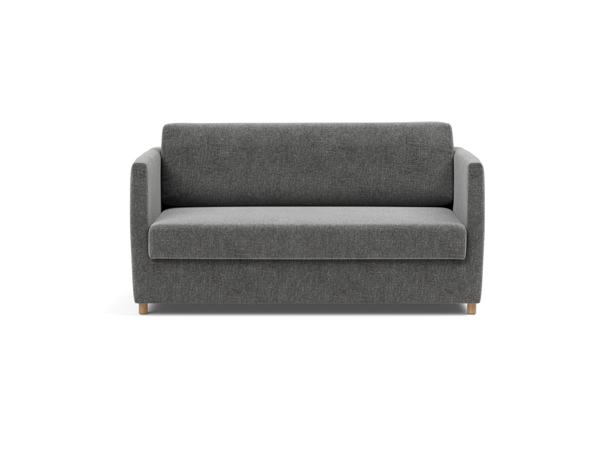 Schlafsofa Olan Strukturierter Stoff Twist 563-Charcoal