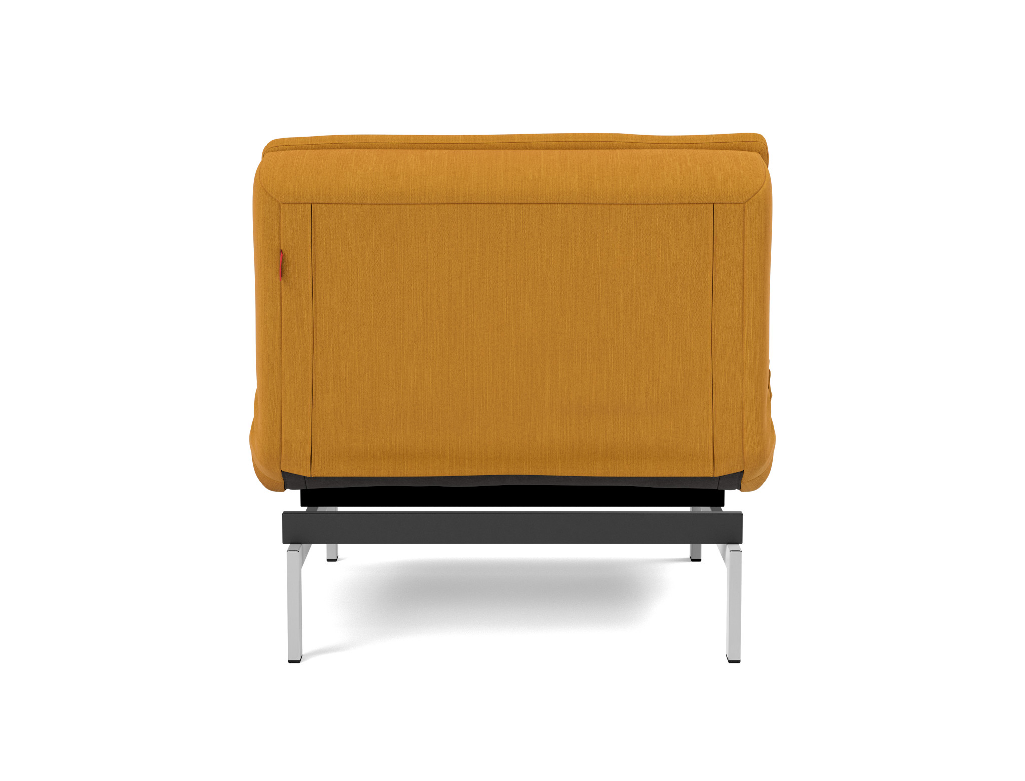 Sessel Dublexo Flachgewebe Elegance 507-Burned-Curry Beine Chrom