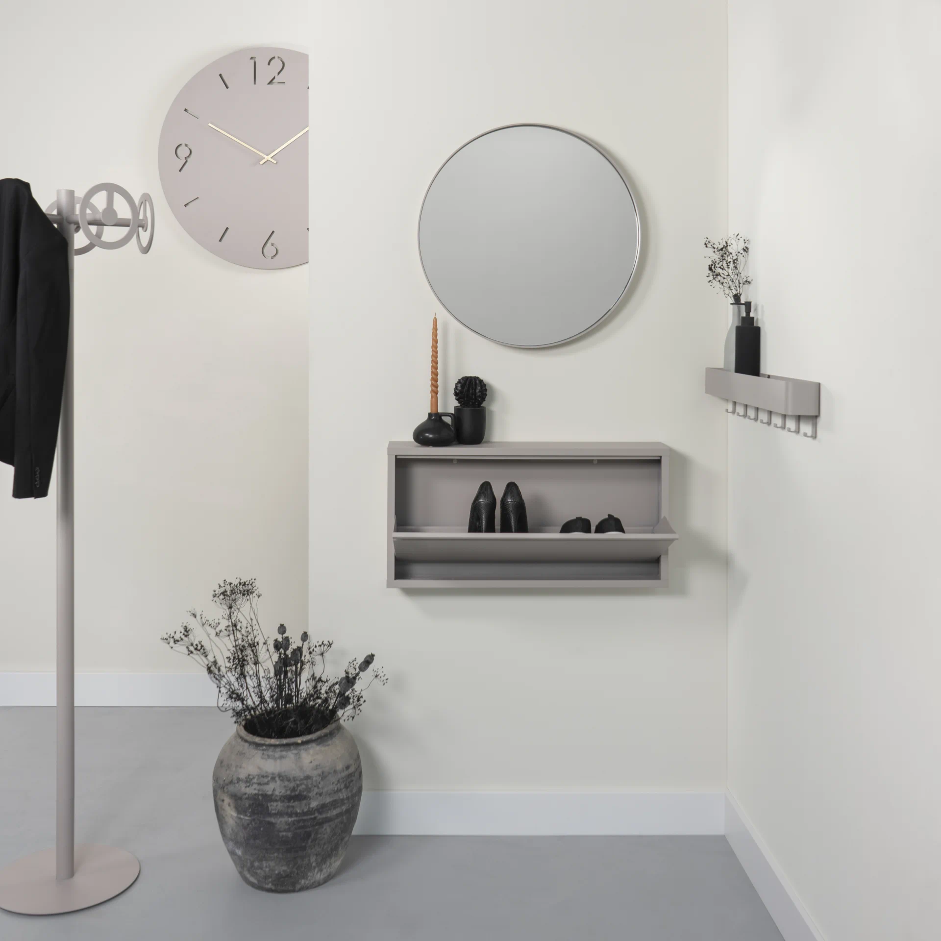 Spinder Design Play 7 Wandgarderobe Silky Taupe