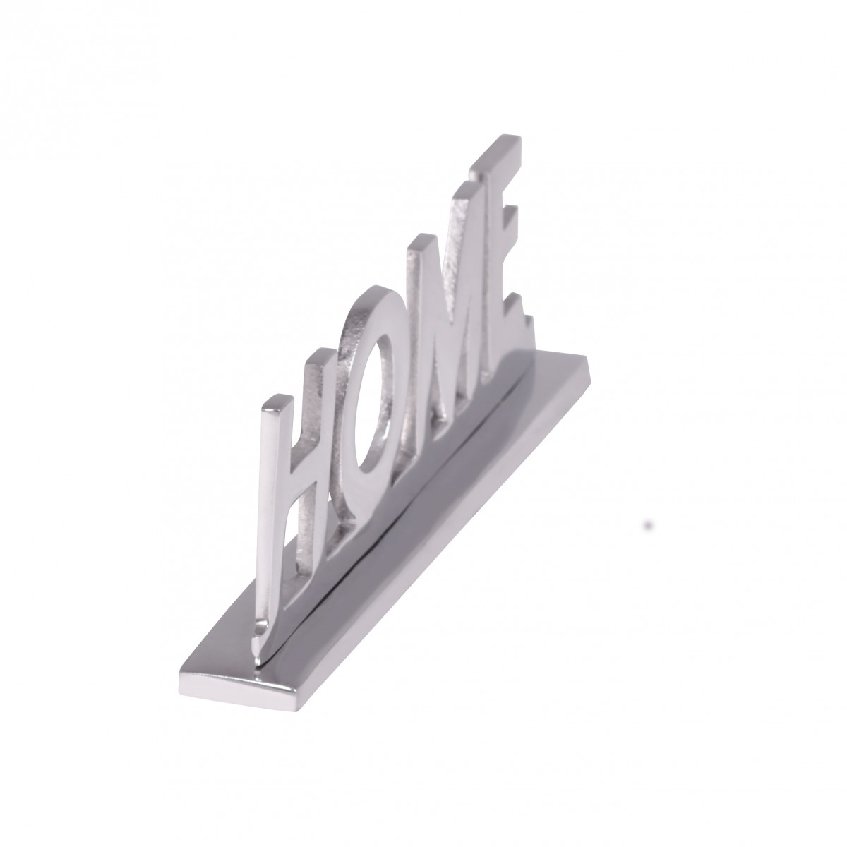 Dekoobjekt Melbu Aluminium Silber