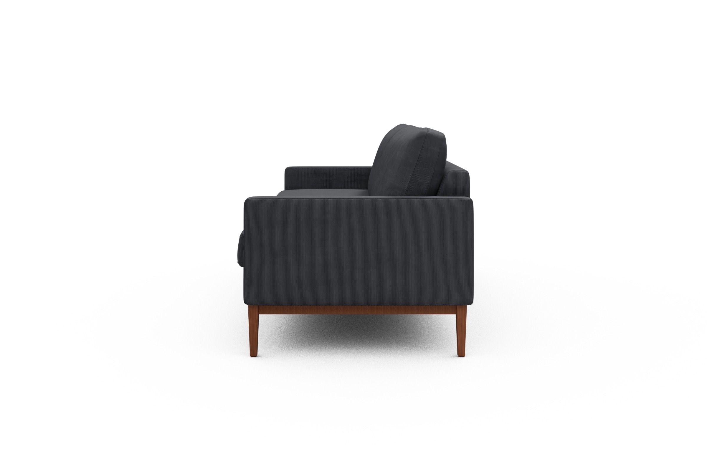 Sofa Bodo 3-Sitzer Cordufine-Slate-Grey