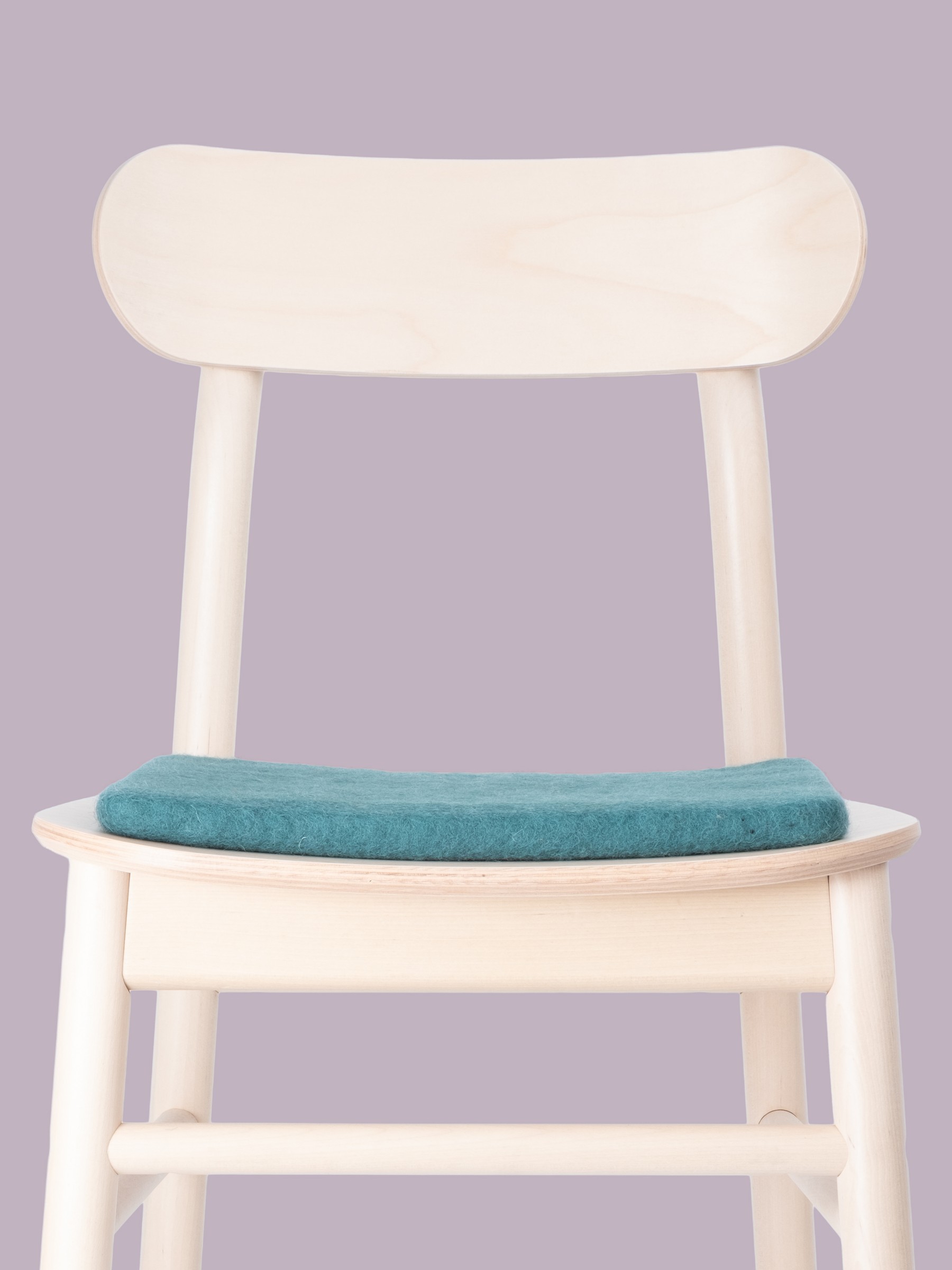 myfelt Noah Filz-Sitzauflage Petrol 36 x 36 cm
