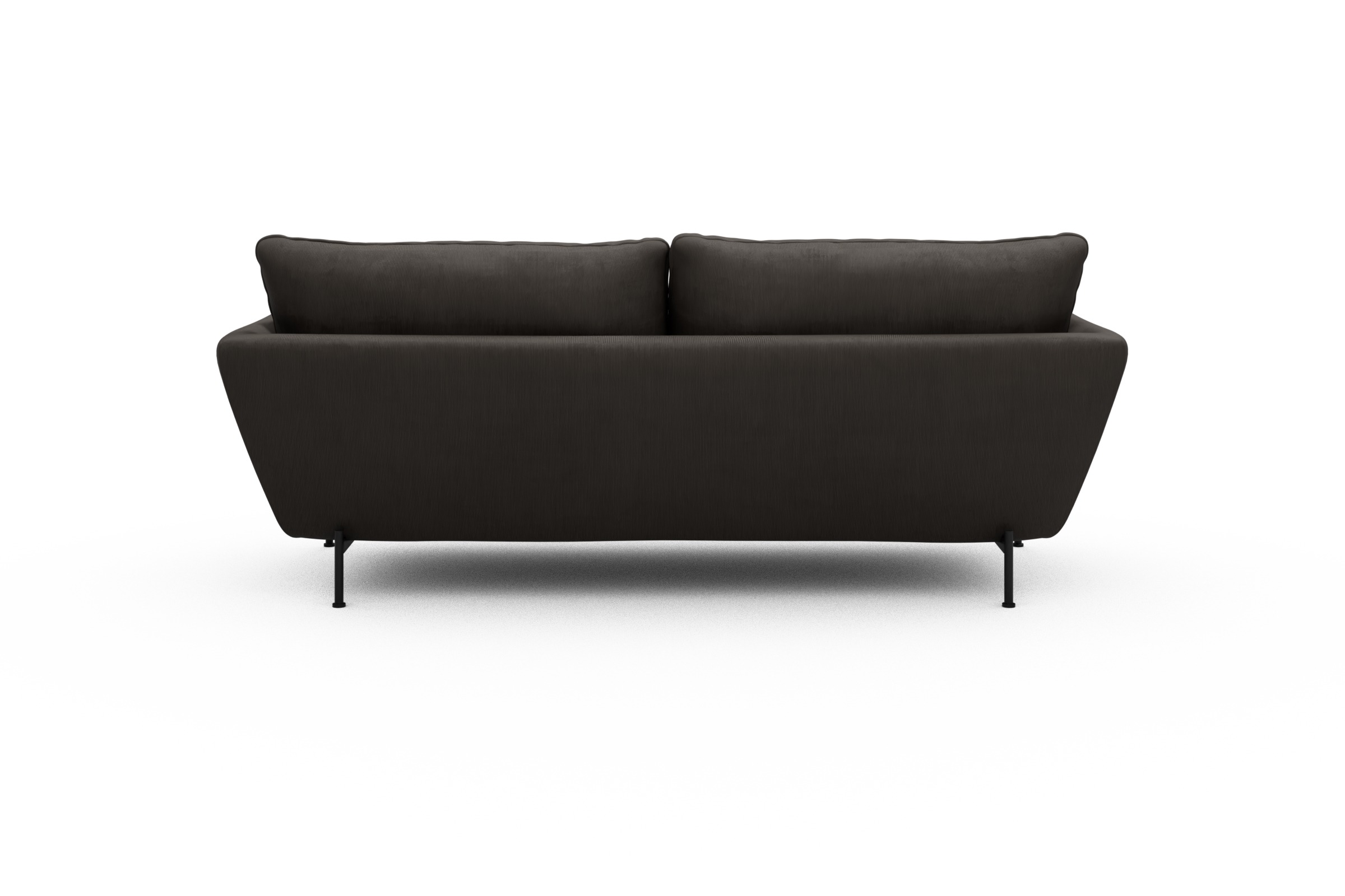 Sofa Anton 3-Sitzer Cordufine-Taupe