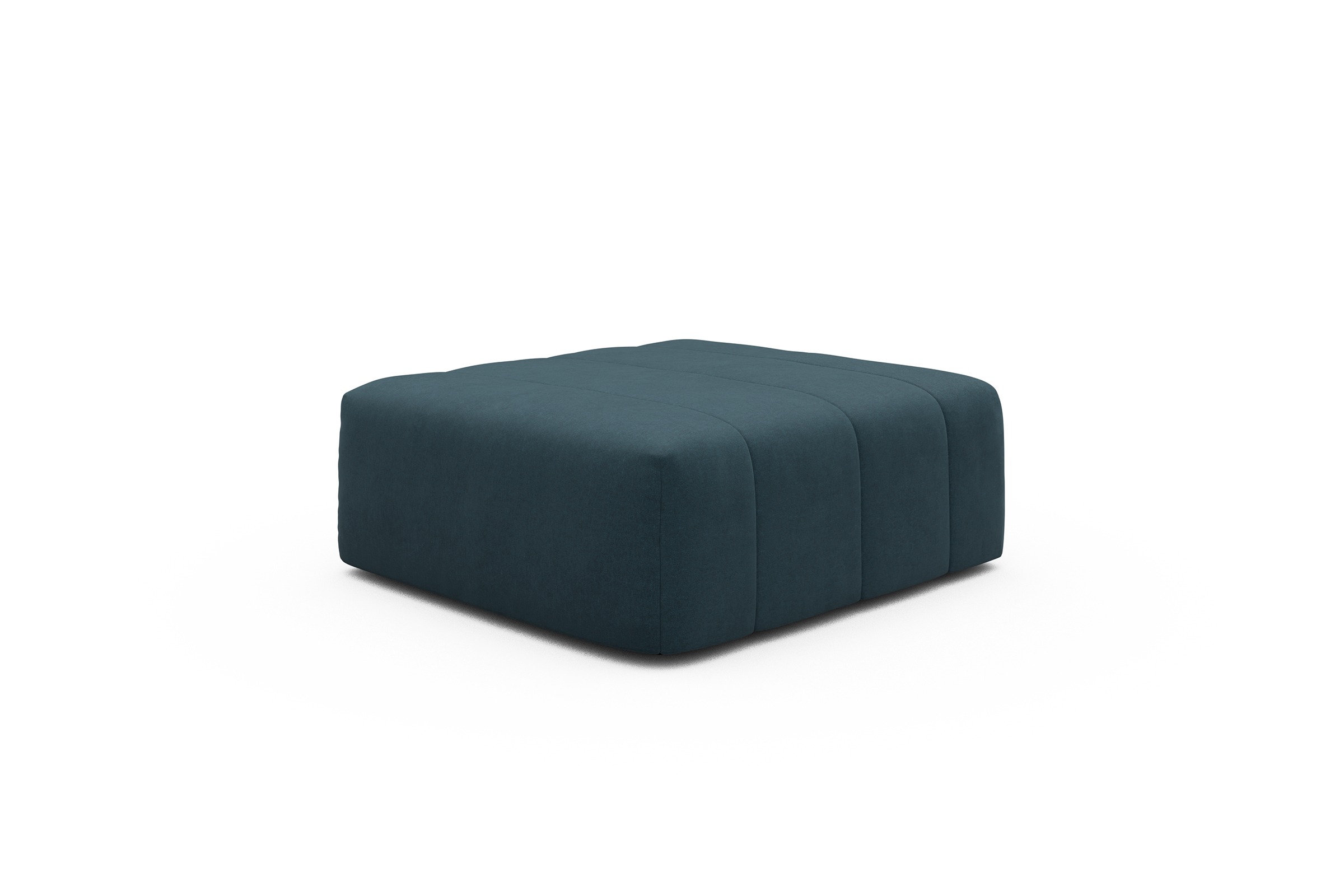 Sitzhocker Hugo Ottomane Satya-Indigo