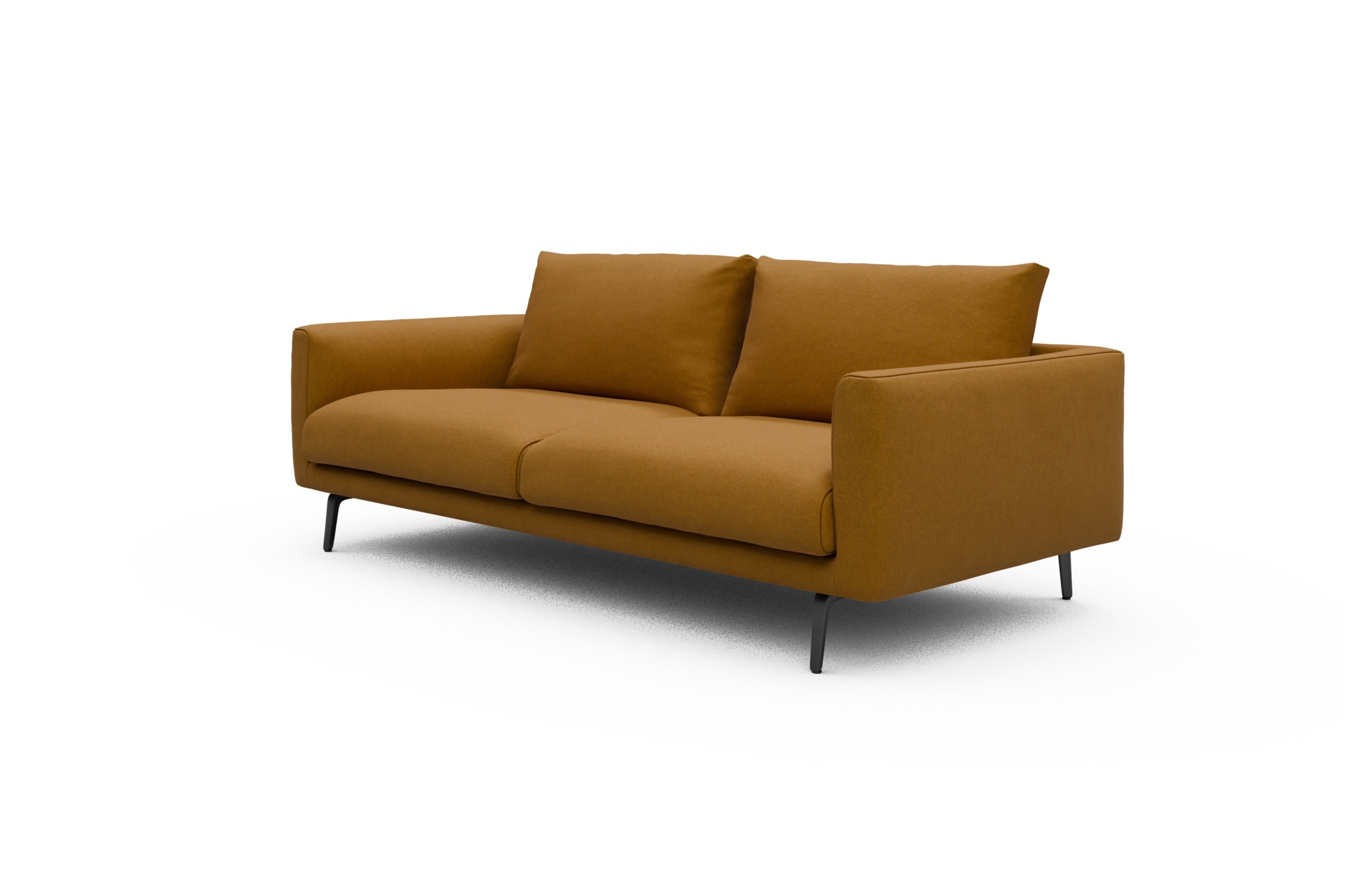 Sofa Karl 3-Sitzer Satya-Ocre