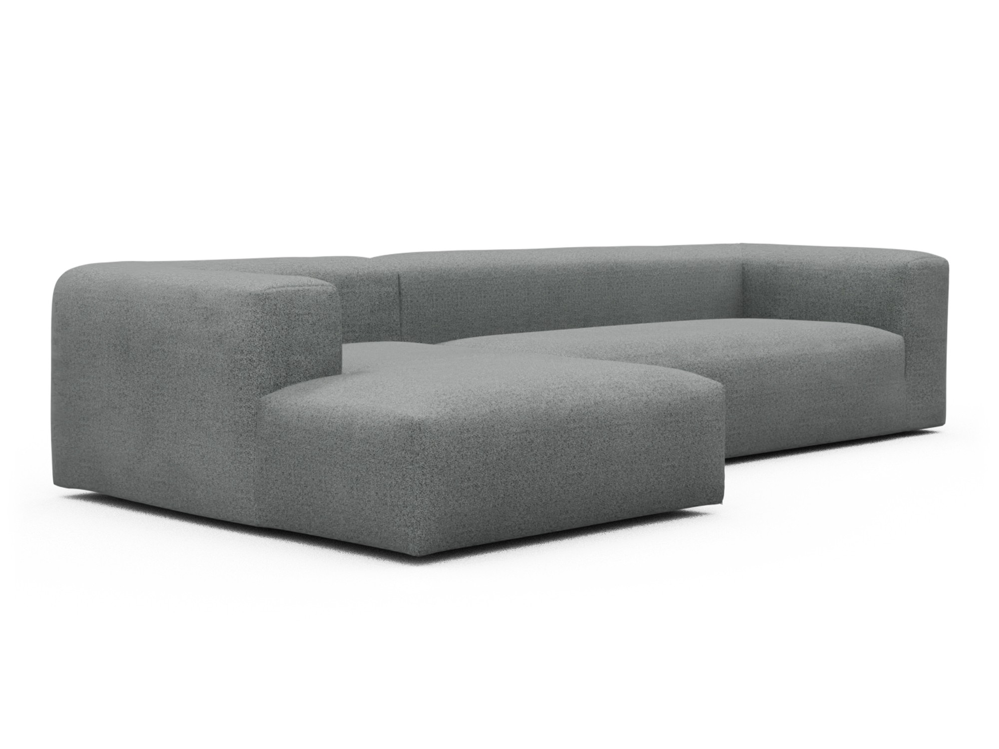 Skandi Home Ecksofa Fred Chaiselongue links mit 2,5-Sitzer Aivi-Gravet-Grey moebelfaktor