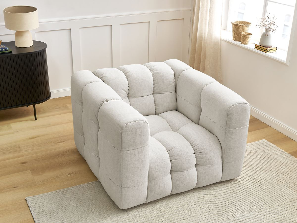 Bobochic Ulysse Sessel Stoff Beige