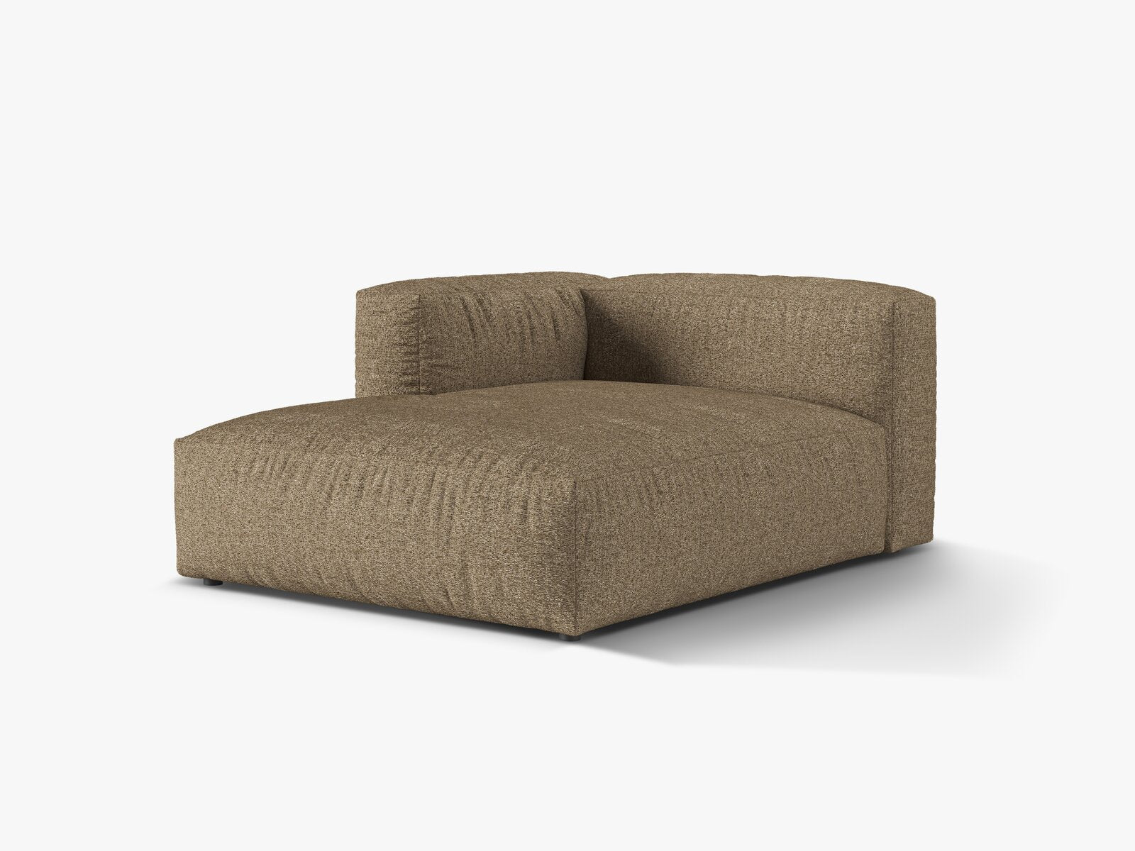 Micadoni Recamiere Martina 1-Sitzer Links Boucle Monet Cappuccino