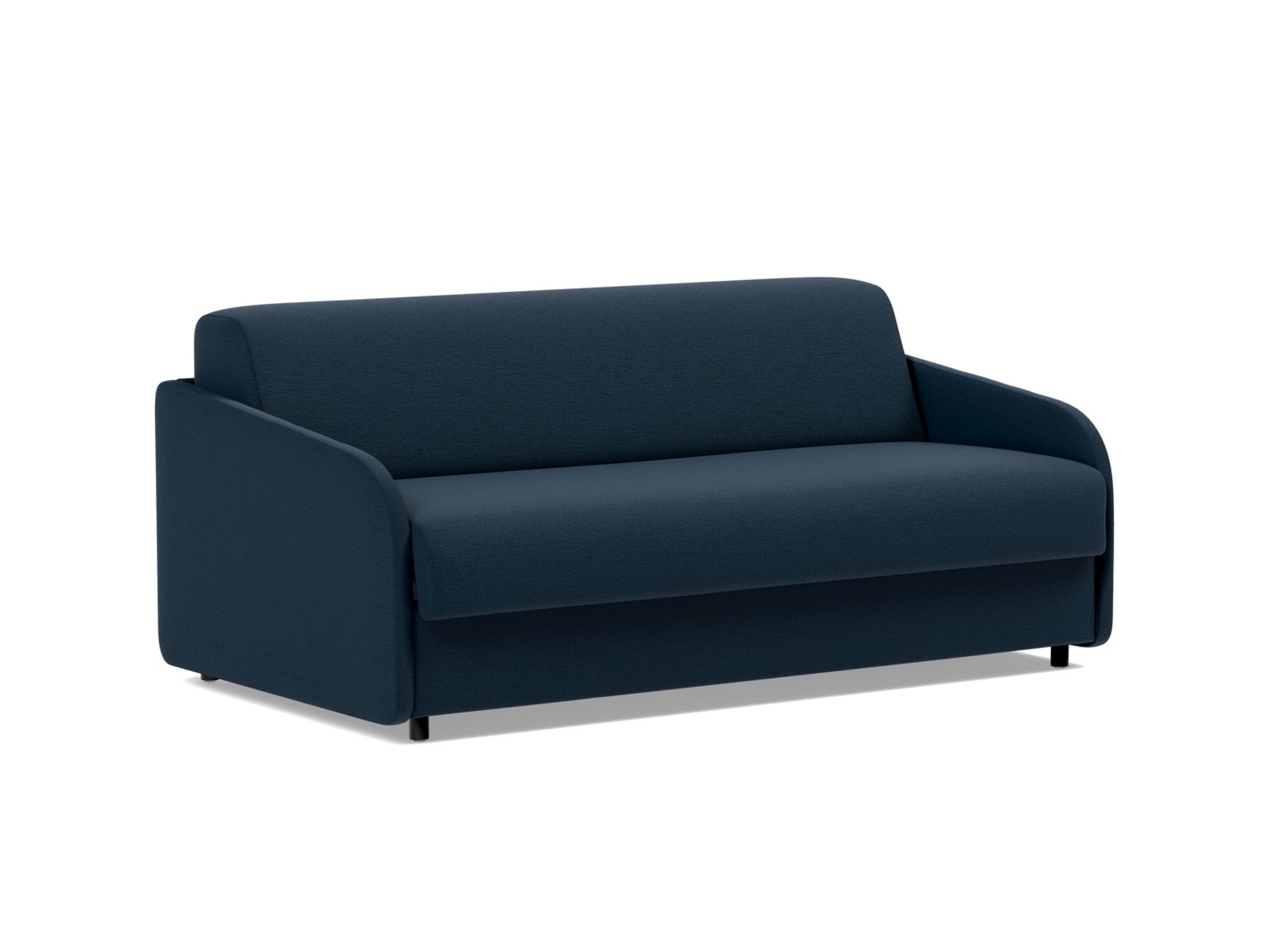 Schlafsofa Eivor mit Memory-Matratze 140 Flachgewebe Mixed Dance 528-Blue