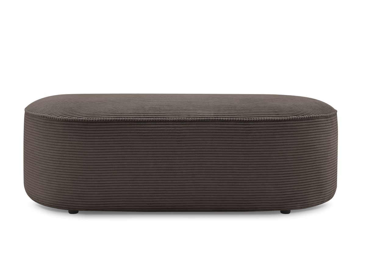 Bobochic Rousseau Pouf Cordsamt Braun