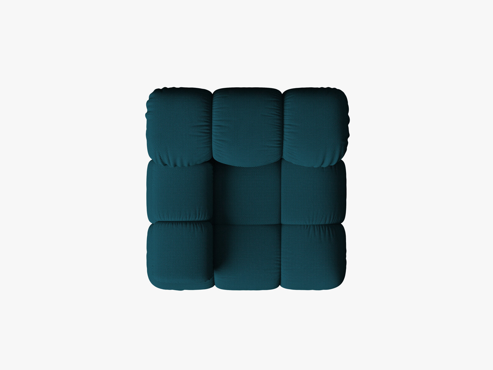 Micadoni Eckmodul Bellis Links 3D-Stoff Sonic Marineblau