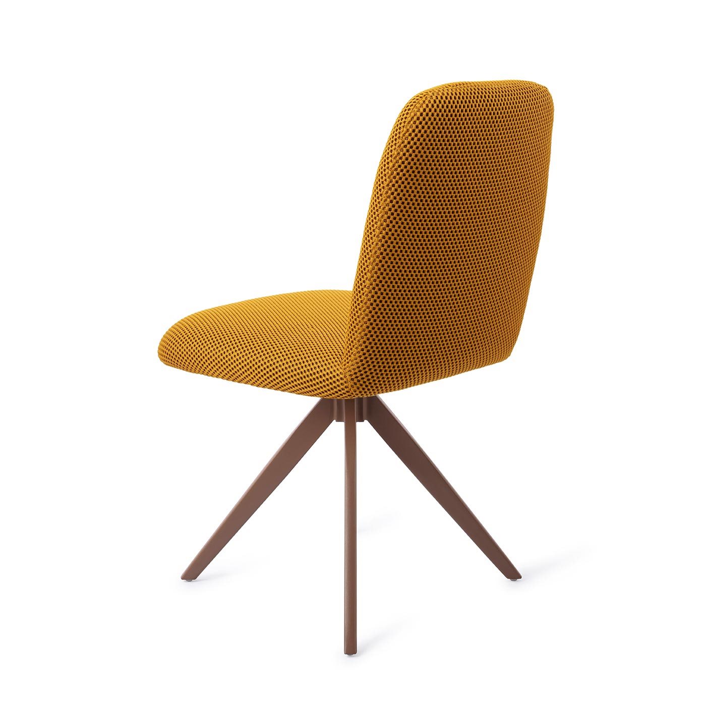 Jesper Home Esszimmerstuhl Taiwa Groovy-Garam Turn Braun