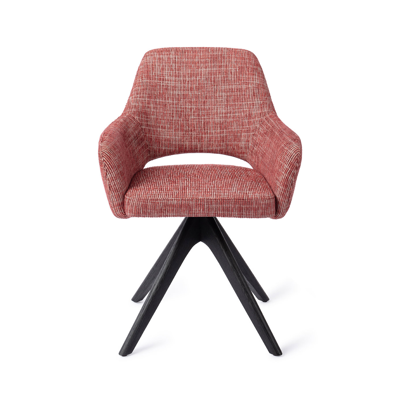 Jesper Home Esszimmerstuhl Yanai Berry Bars Revolve Eiche Schwarz