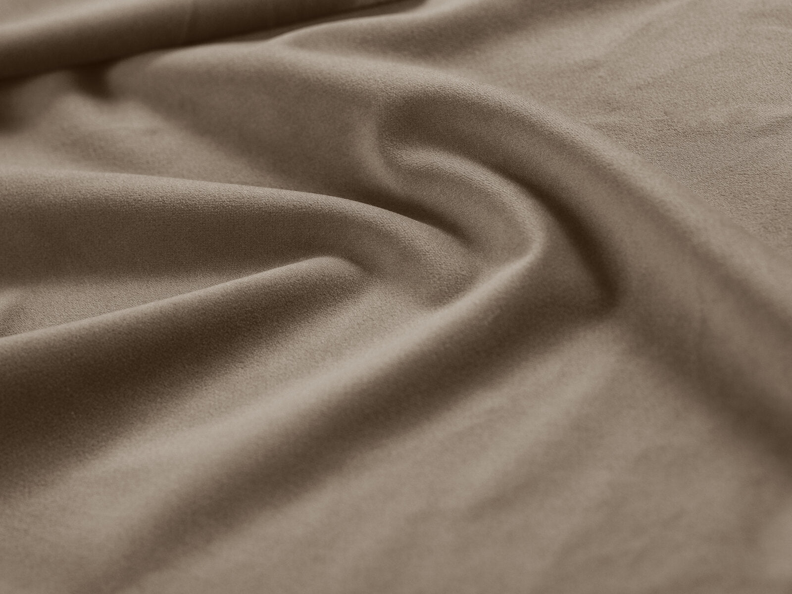 Micadoni Bett Jolene Samt Cappuccino 140x200