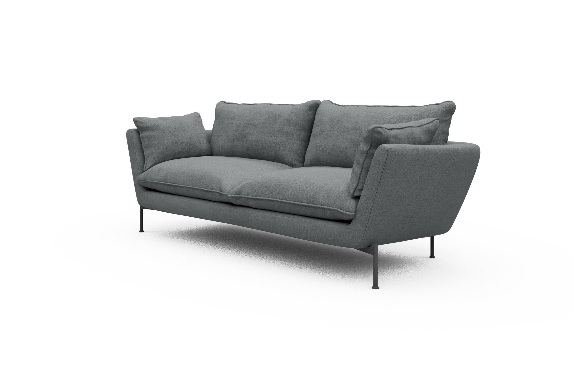 Sofa Anton PREMIUM 3-Sitzer Casone-Gravel-Grey