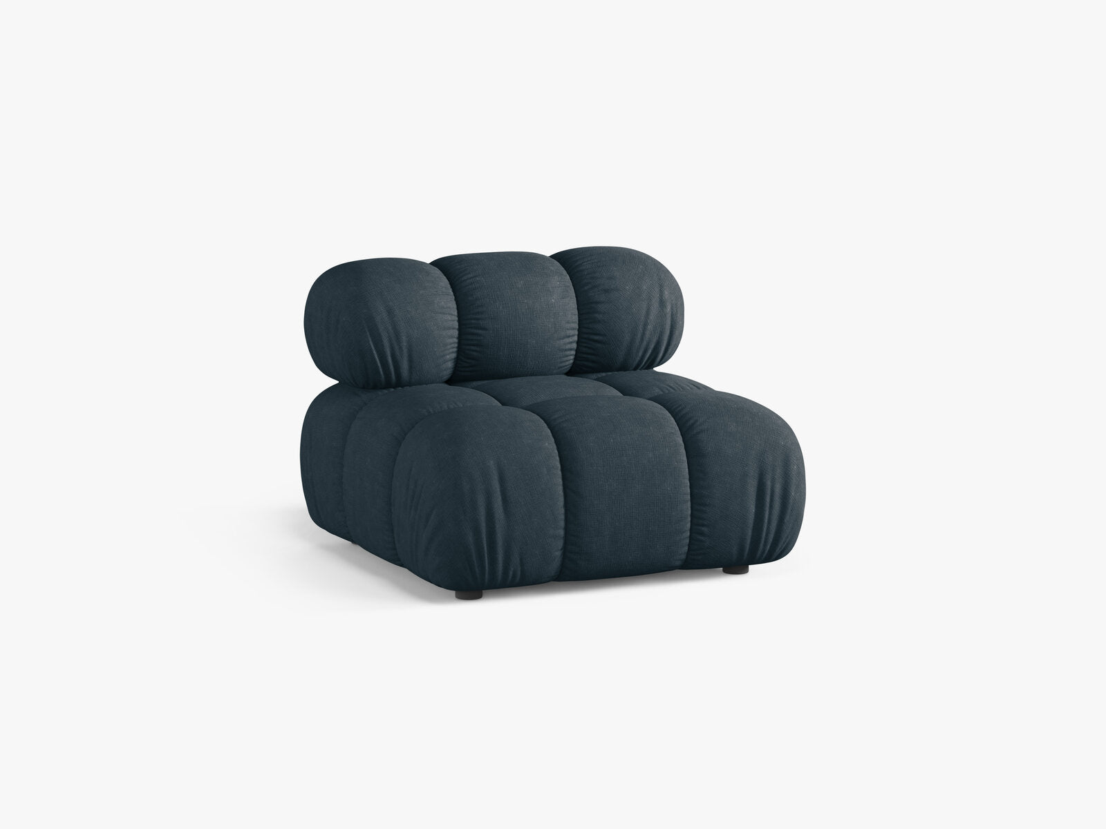Micadoni Armloses Modul Bellis Strukturierter Stoff Liberty Dunkel Petrol