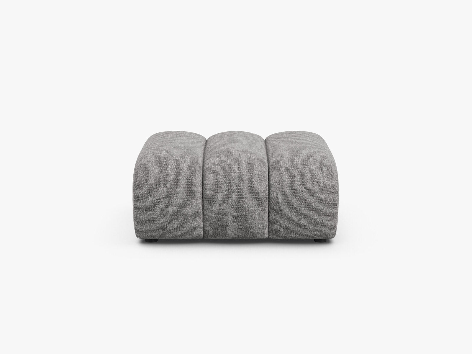 Micadoni Hocker Lupine Chenille Eden Hellgrau