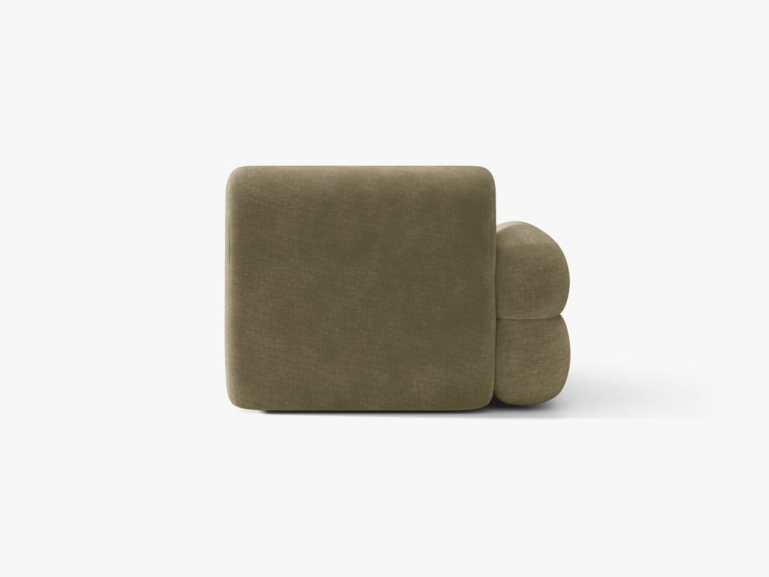 Micadoni Neo Chaiselongue Links Chenille Golden Hellolive