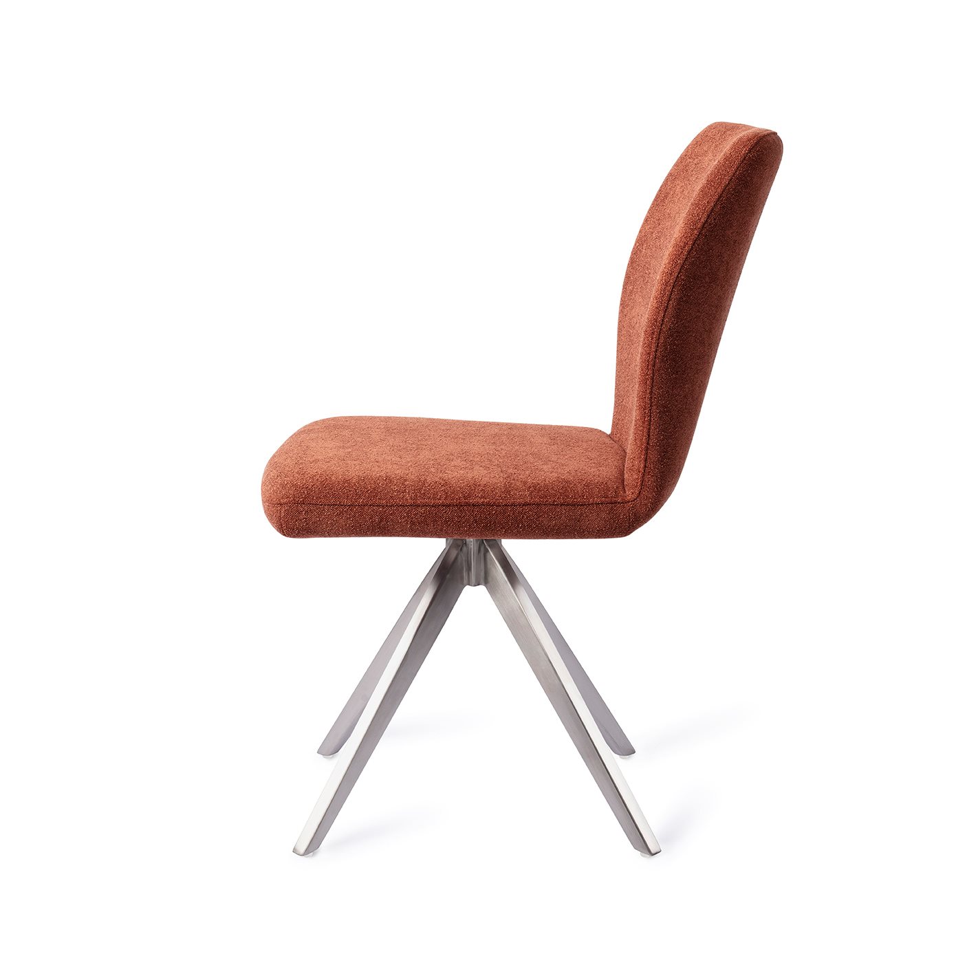 Jesper Home Esszimmerstuhl Ikata Cosy-Copper Turn Stahl