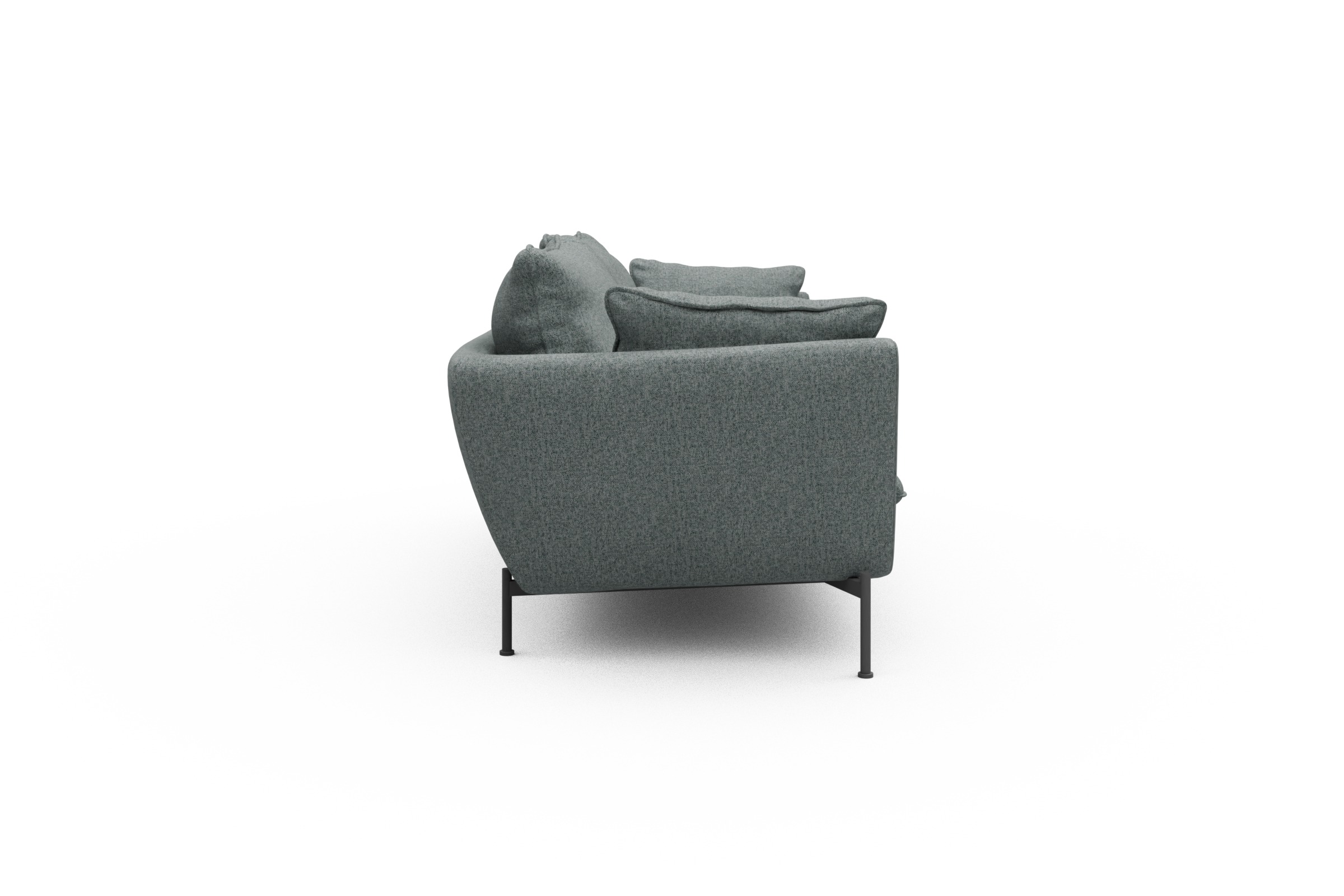 Sofa Anton PREMIUM 3-Sitzer Casone-Light-Mixed-Green