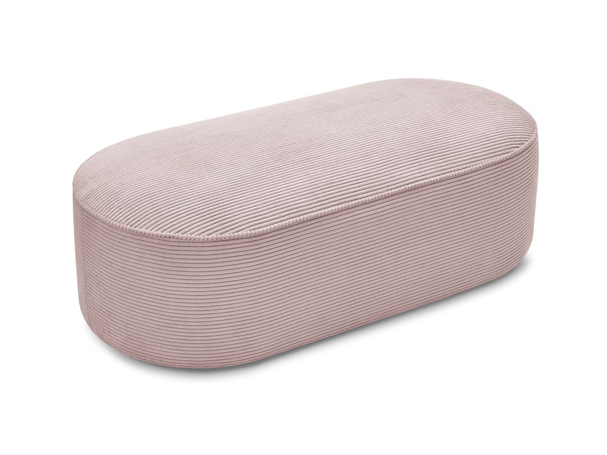 Bobochic Rousseau Pouf Cordsamt Violett
