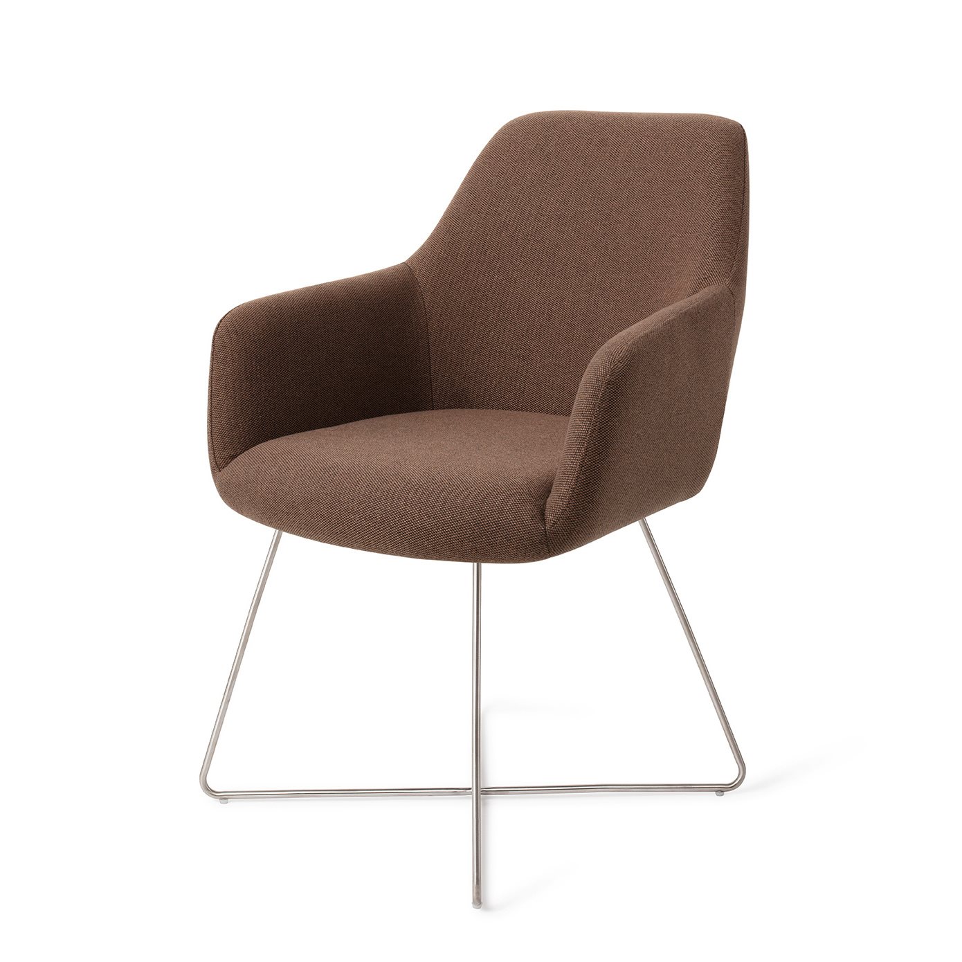 Jesper Home Esszimmerstuhl Hiroo Rustic-Rye Cross Stahl