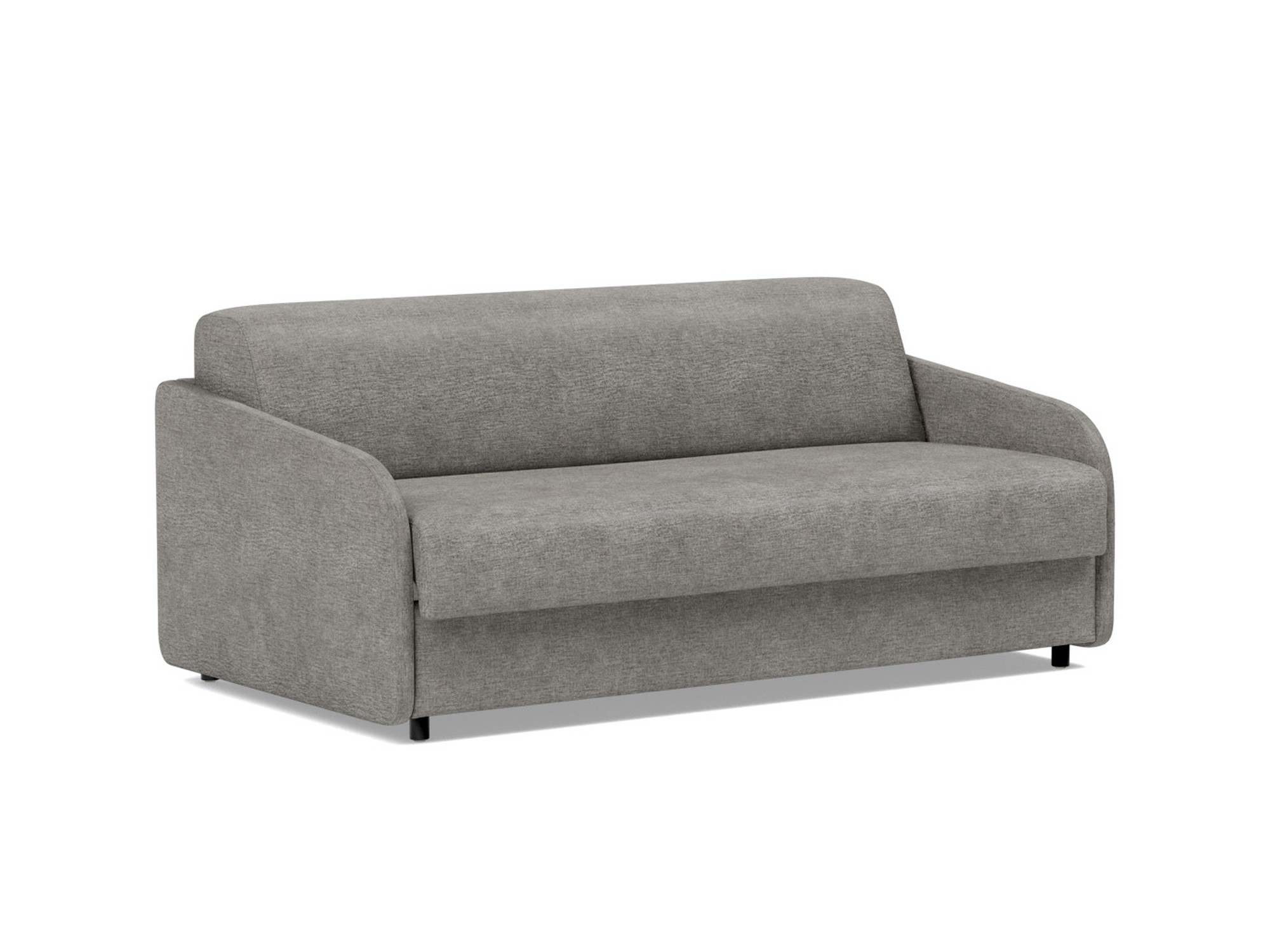Schlafsofa Eivor mit Taschenfederkernmatratze 140 Flachgewebe Avella 282-Warm-Grey