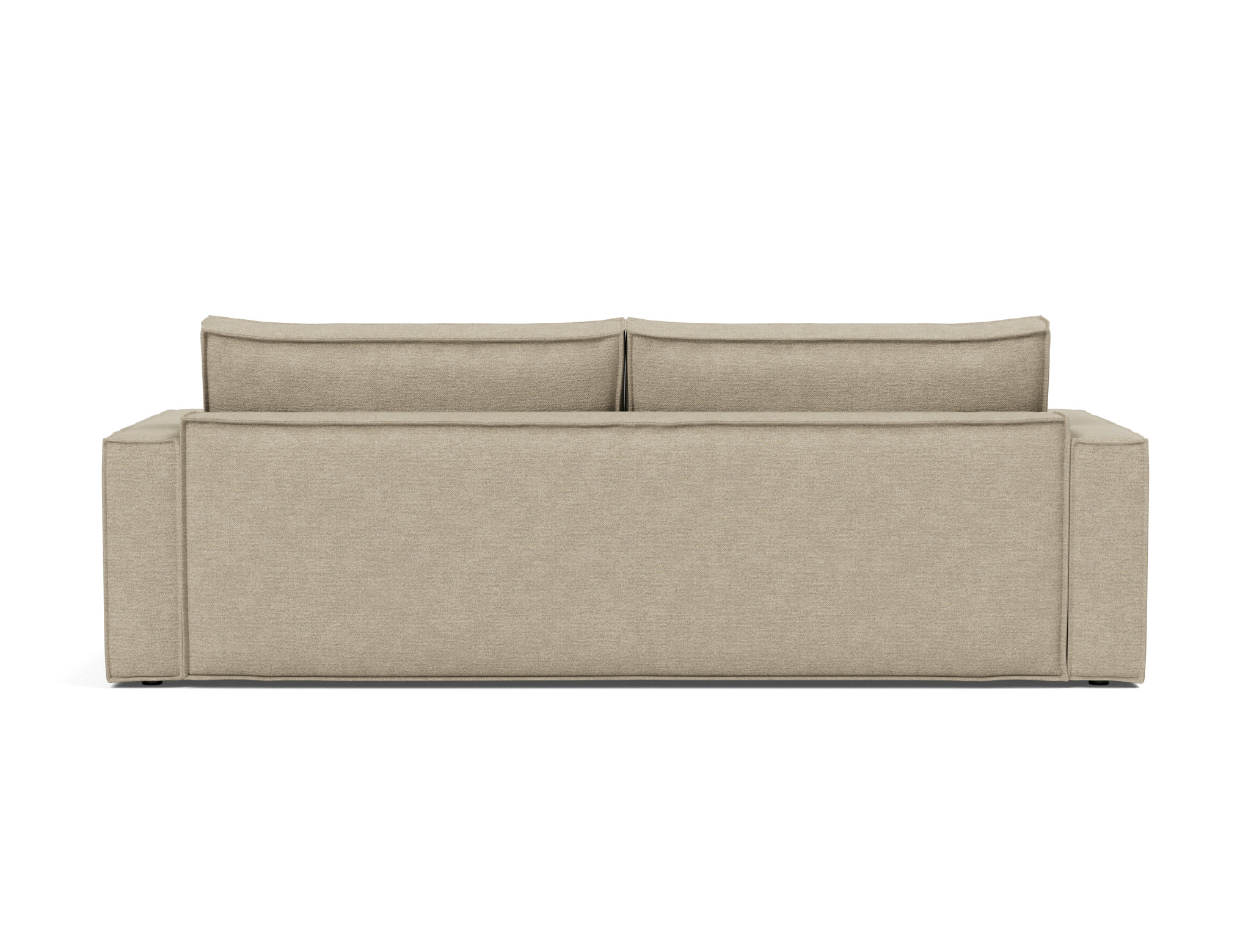 Schlafsofa Newilla Strukturierter Stoff Taura 356-Sand