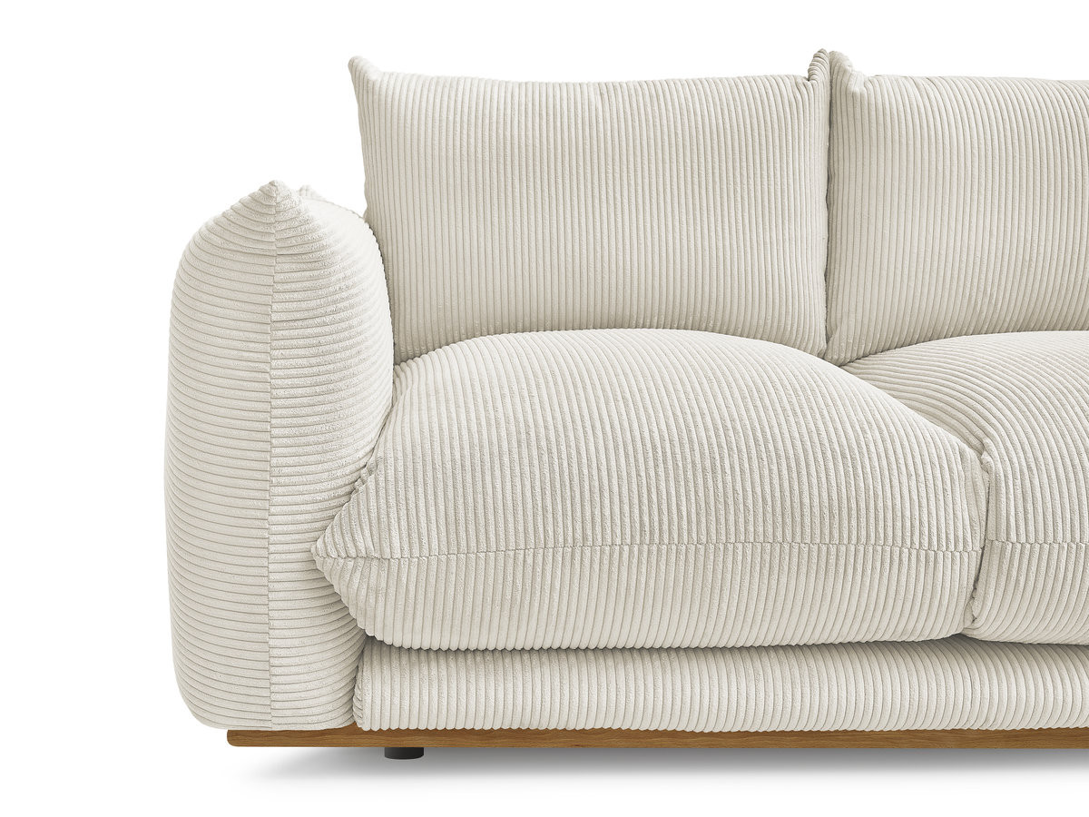 Bobochic Ernest Sofa 2-Sitzer Cordsamt Beige