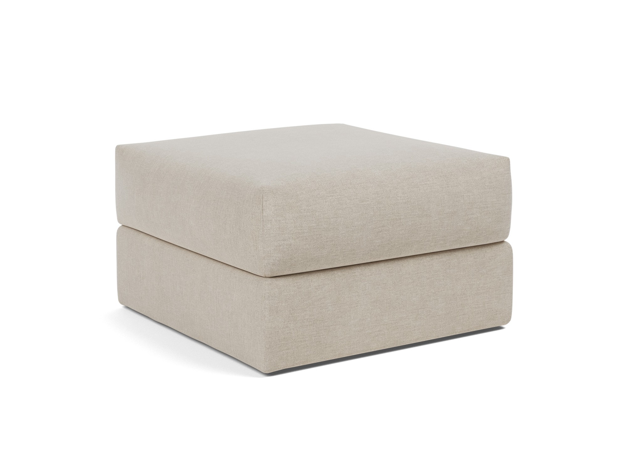Hocker Cornila Flachgewebe Phobos 586-Latte