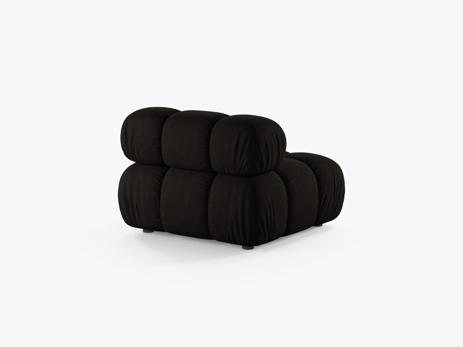 Micadoni Armloses Modul Bellis Strukturierter Stoff Liberty Schwarz