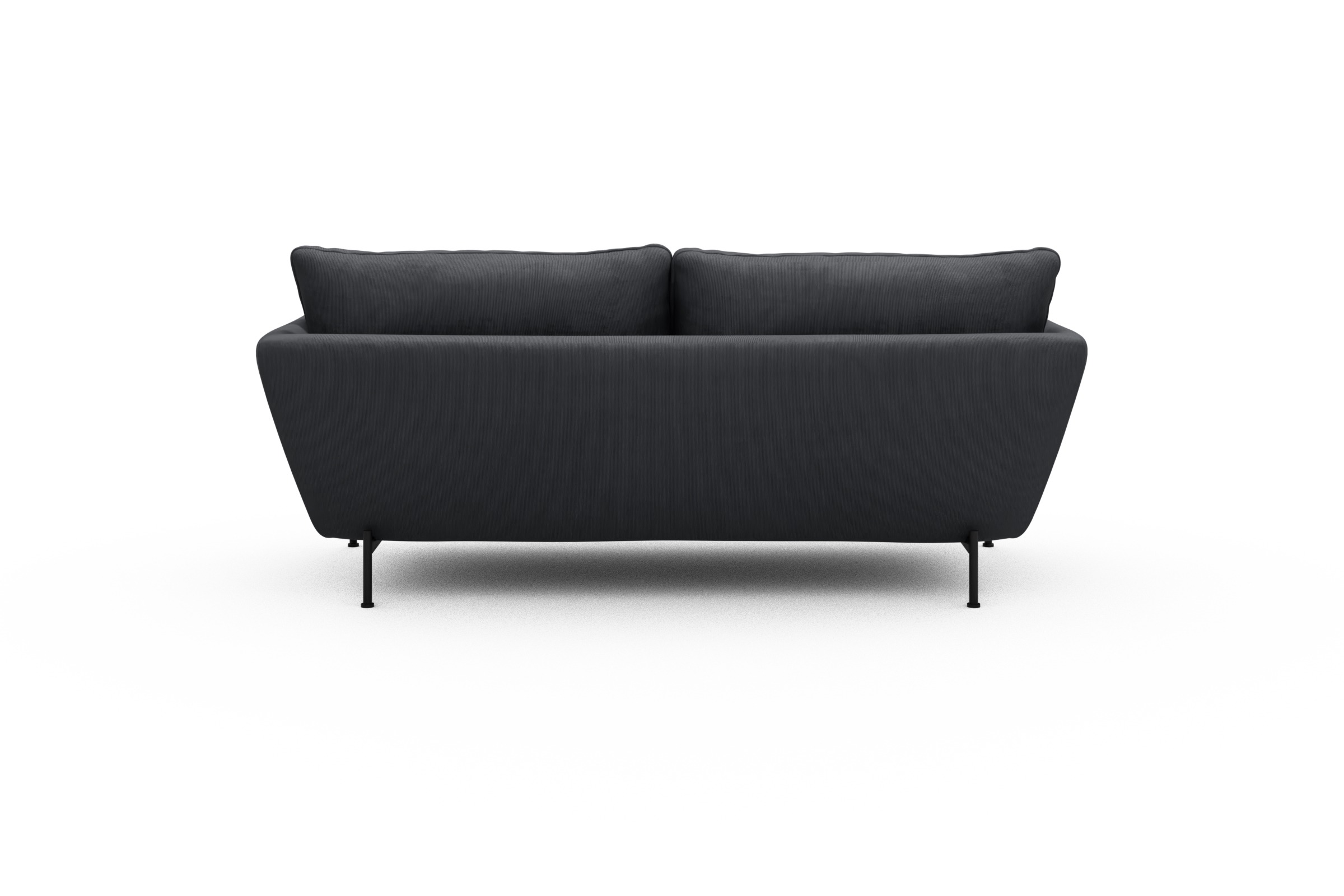 Sofa Anton 2-Sitzer Cordufine-Slate-Grey