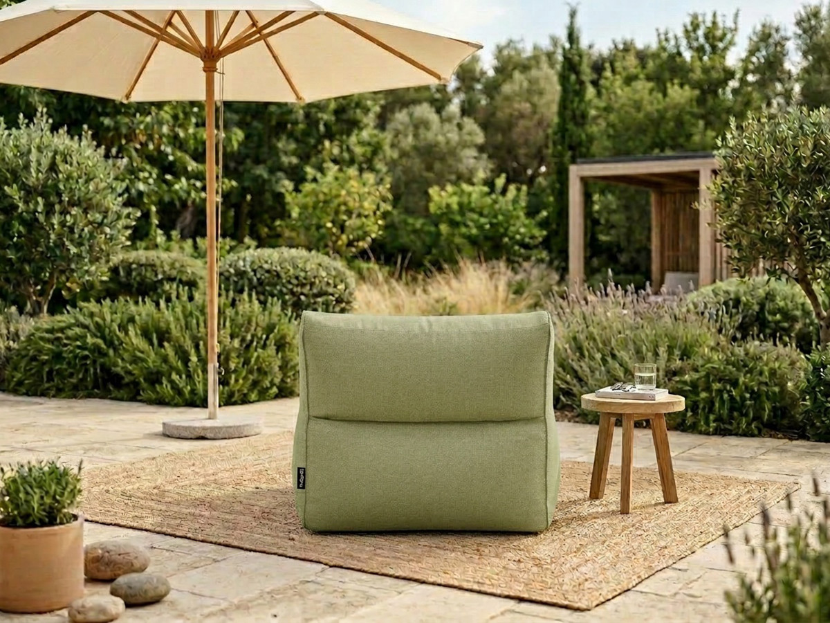 Bobochic Riviera Sofamodul 1-Sitzer Stoff Grün