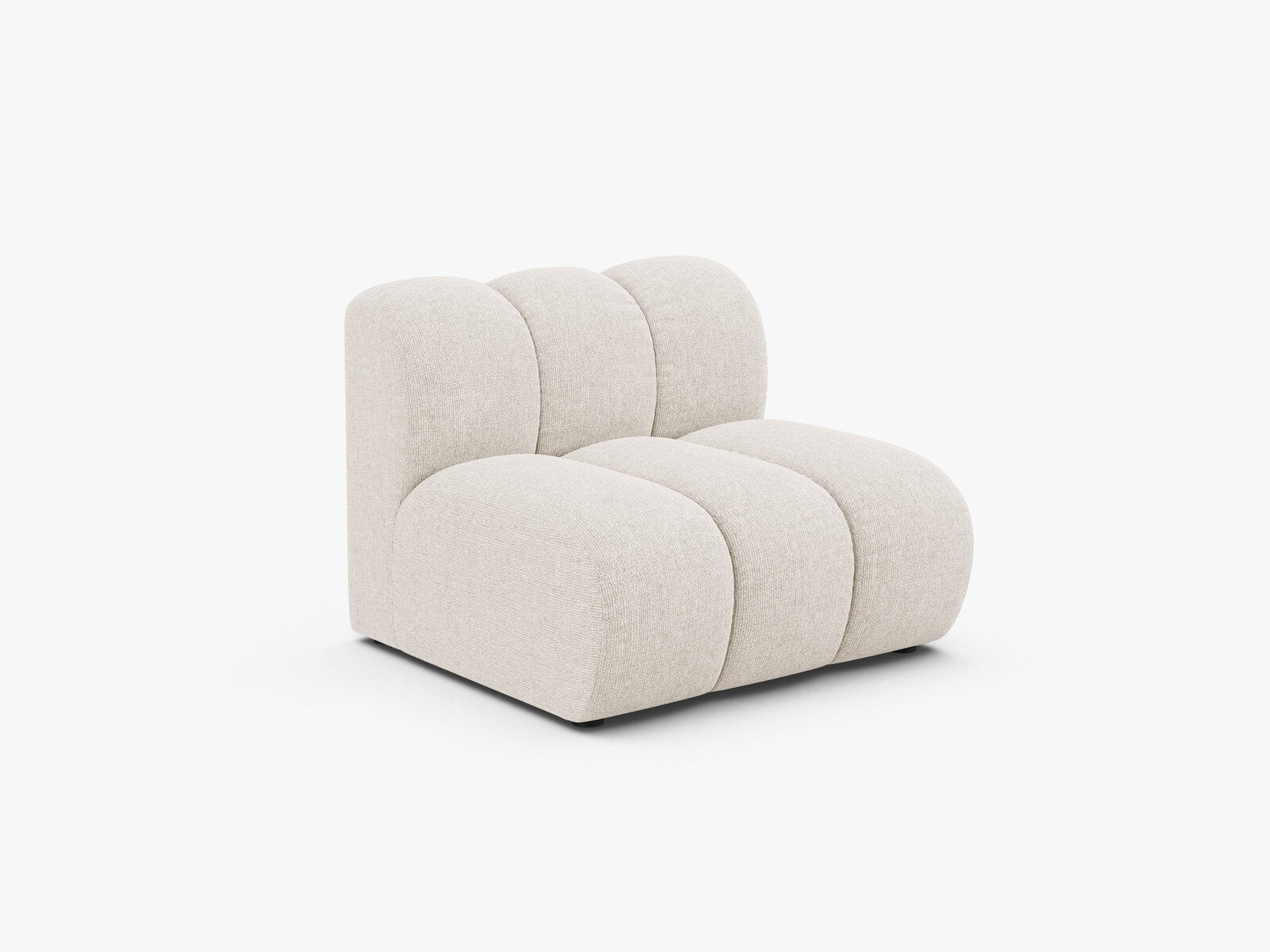 Micadoni Armloses Modul Lupine Chenille Eden Helles Beige