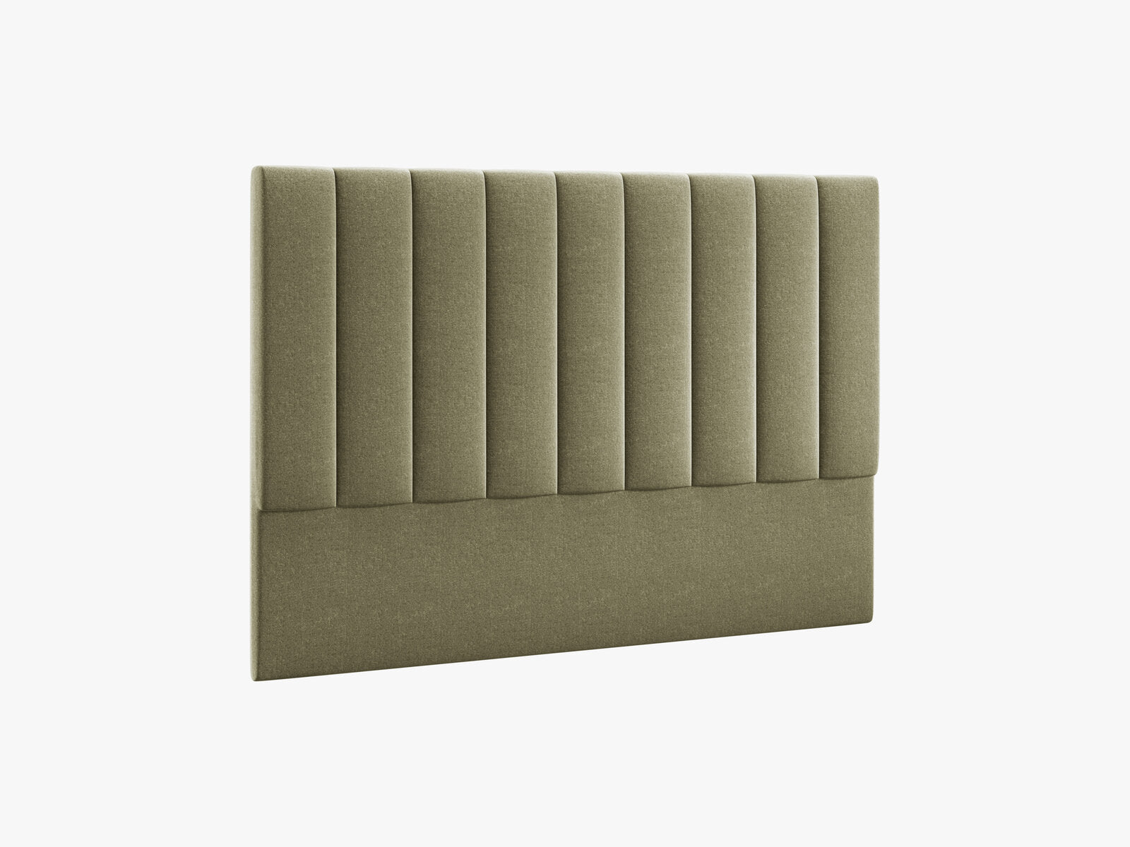 Micadoni Marl Polster-Kopfteil Chenille Eden Grün 180x120