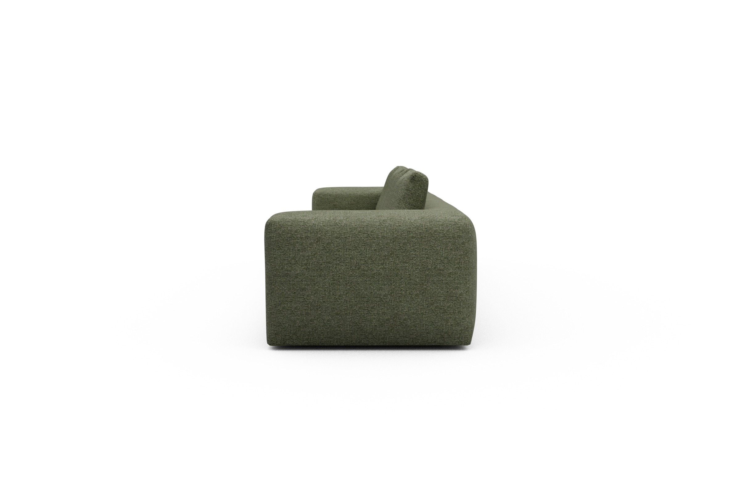 Sofa Modulares XXL Sofa Fred 5-Sitzer Carreno-Vivid-Green