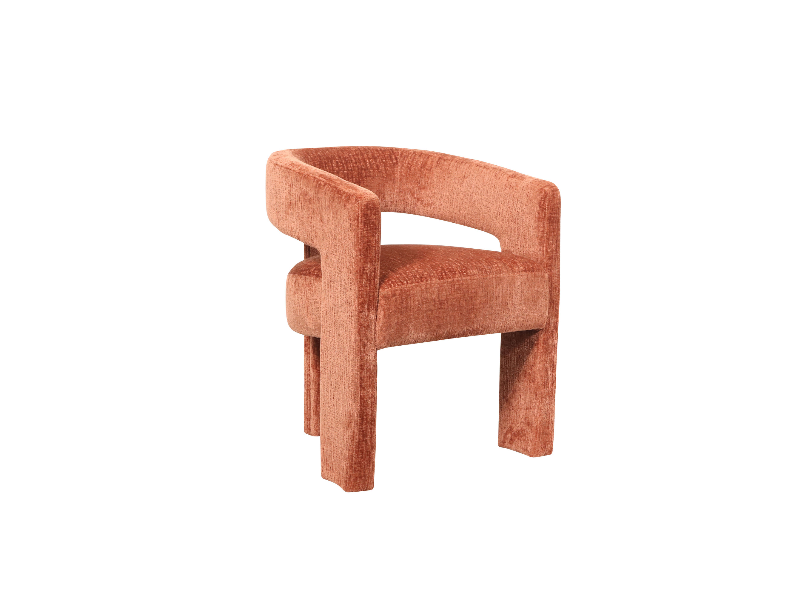 Livin Hill Set Leith: 4× Polsterstuhl Gebrannte Siena