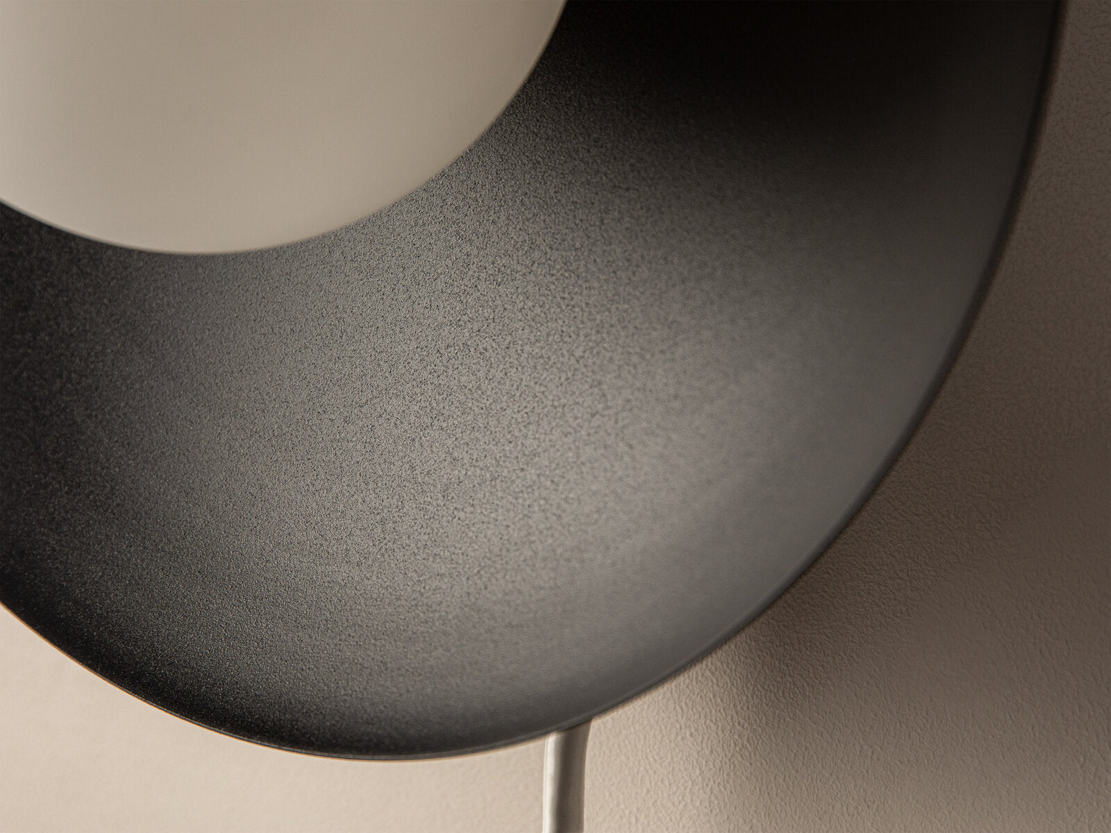 Micadoni Mist Wandlampe Schwarz