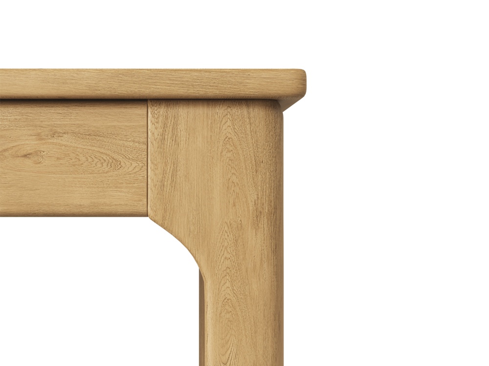Cosmopolitan Design Esstisch ausziehbar Dinan Natürliche Eiche