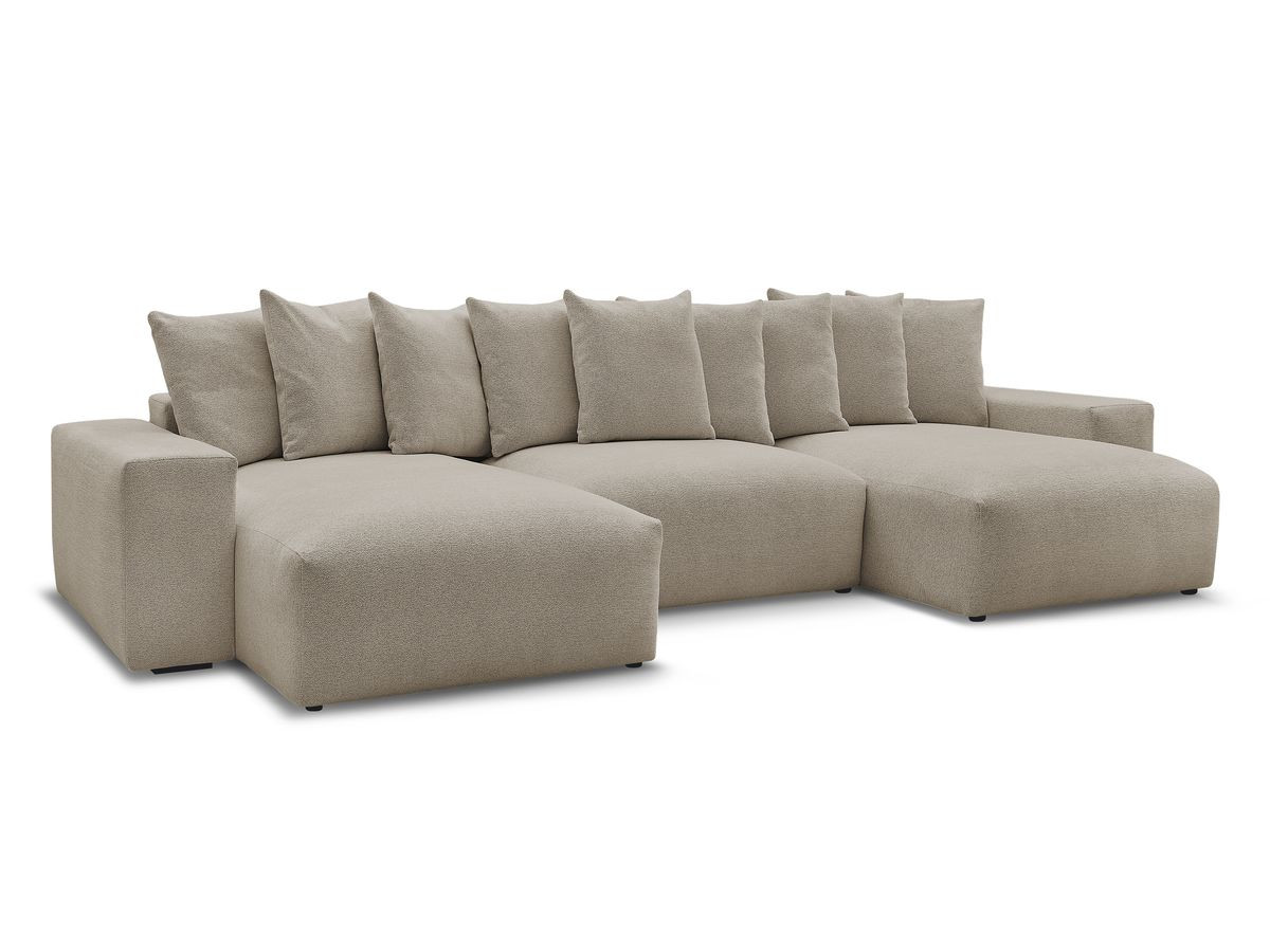 Melange-Stoff · Taupe