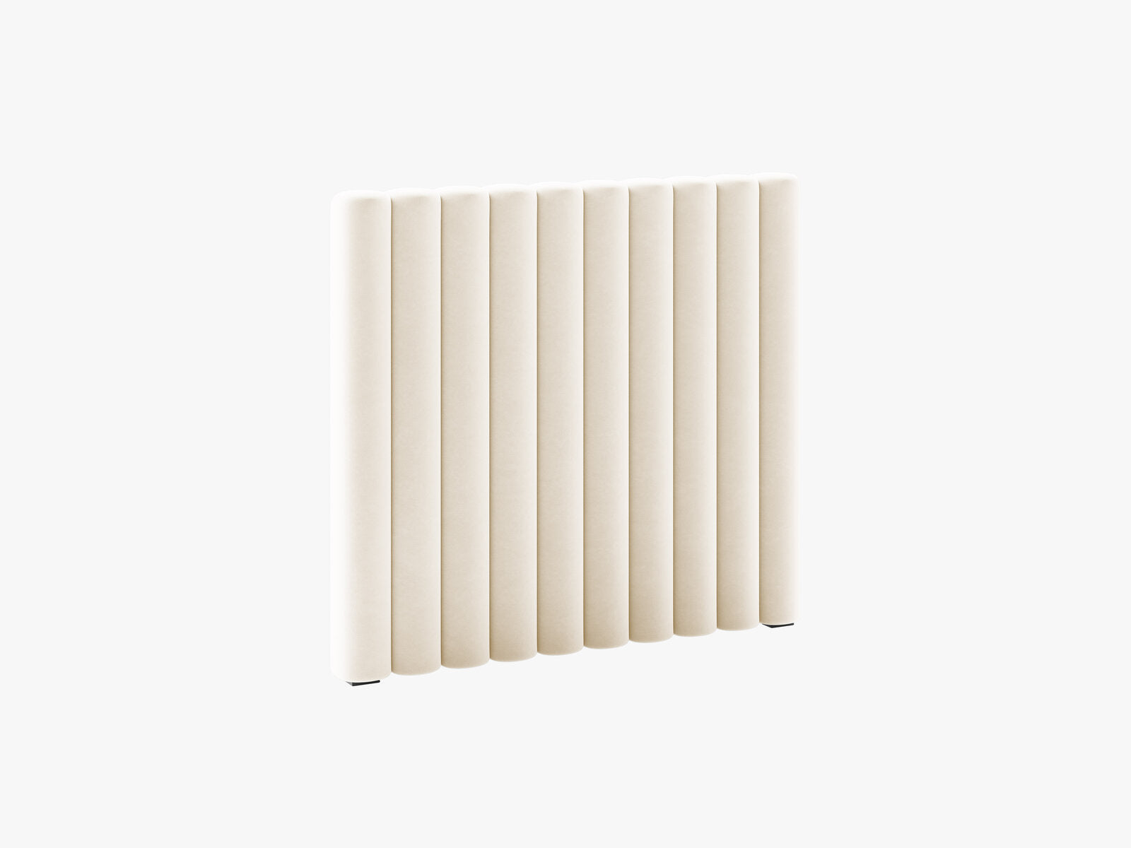 Micadoni Mistero Samtiger Kopfteil 80 cm Samt Paris Beige 100x95