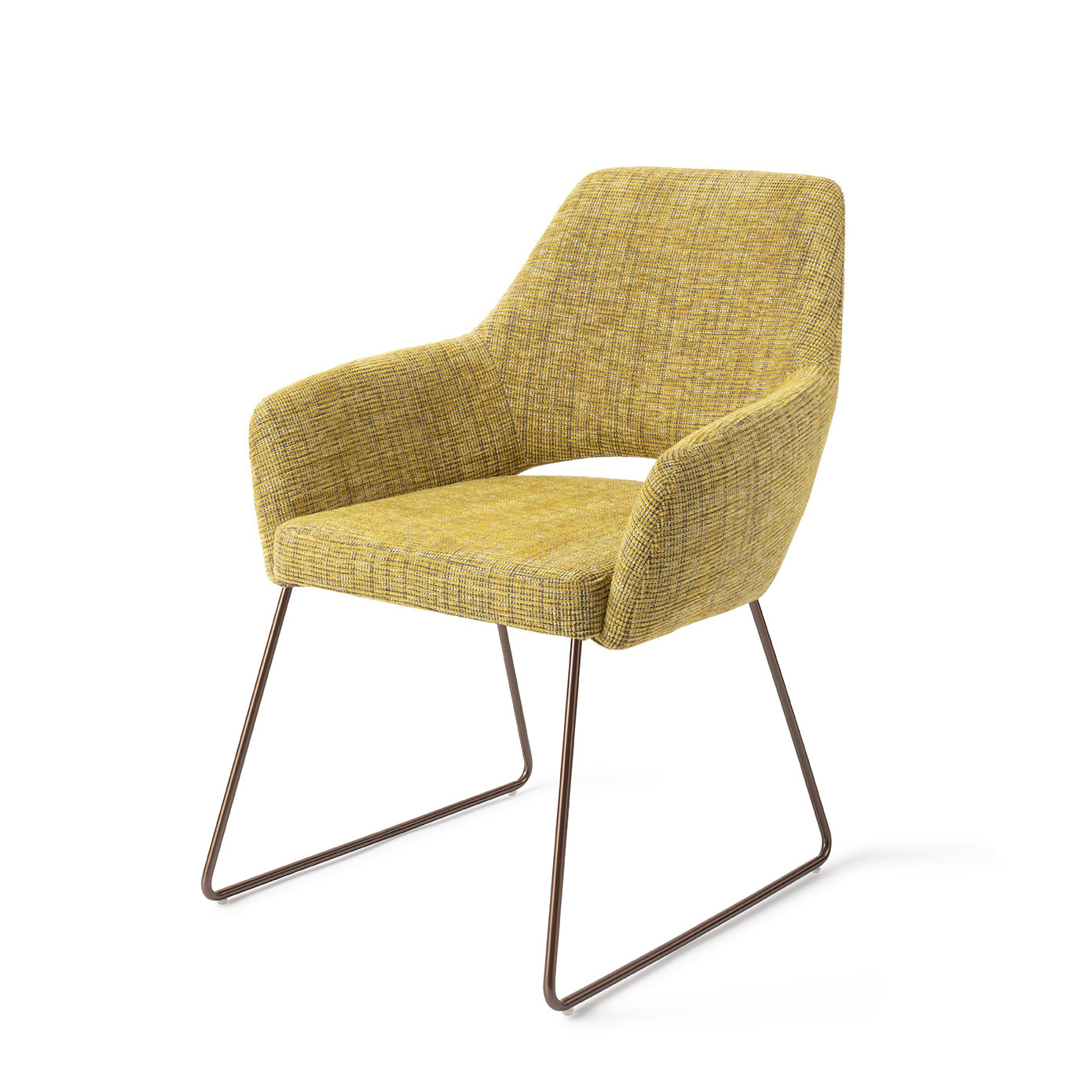 Jesper Home Esszimmerstuhl Yanai Lemon Lines Slide Rose