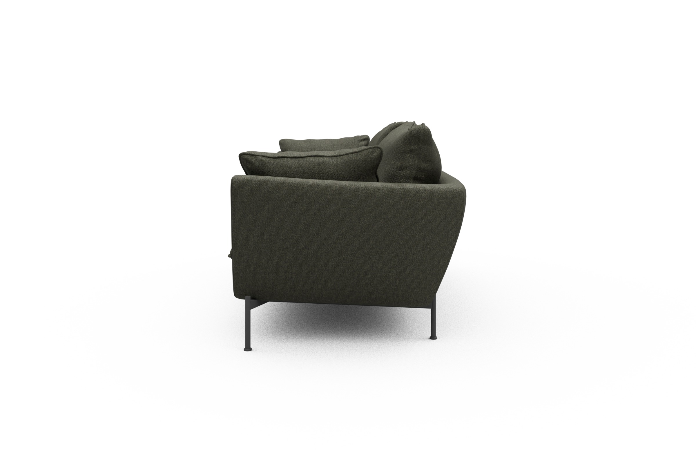 Sofa Anton PREMIUM 3-Sitzer Sama-Winter-Moss