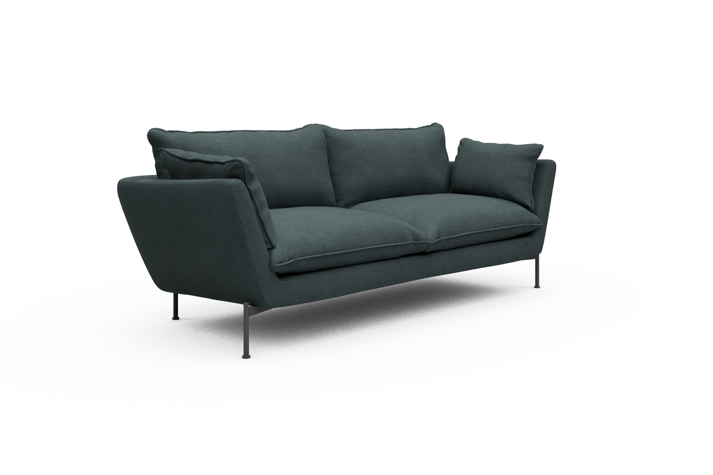 Sofa Anton PREMIUM 3-Sitzer Vivus-Blue
