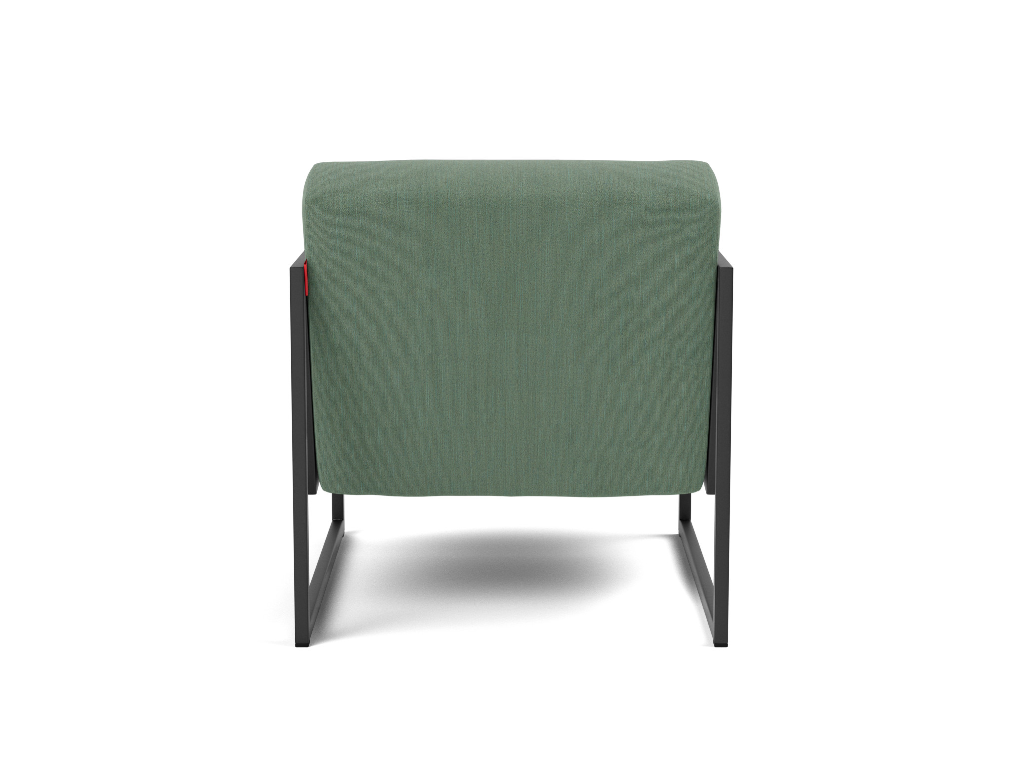 Sessel Vikko mit Armlehnen Flachgewebe Elegance 518-Green
