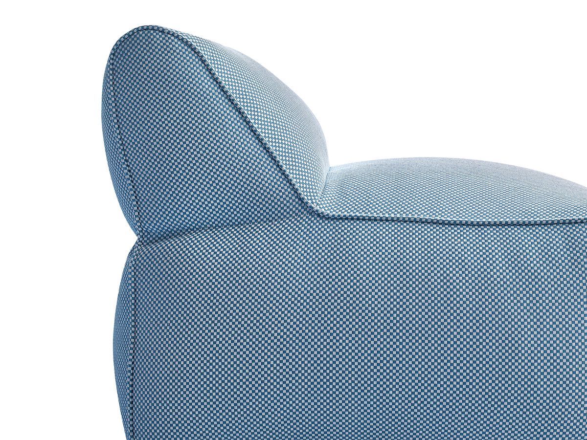 Bobochic Riviera Sofamodul 1-Sitzer Melange-Stoff Dunkelblau