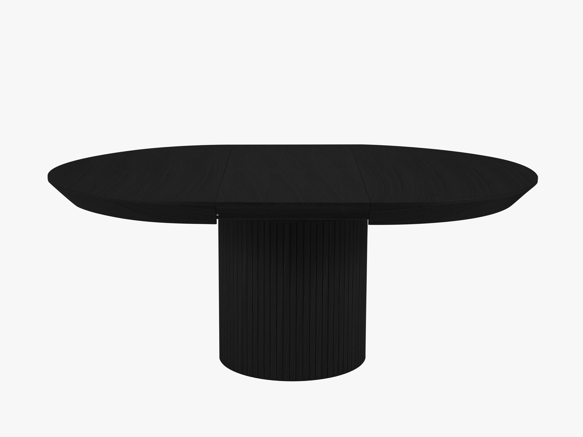 Micadoni 6-Sitzer Tisch Nicole Holz Schwarzes Eichenfurnier und schwarze Eiche