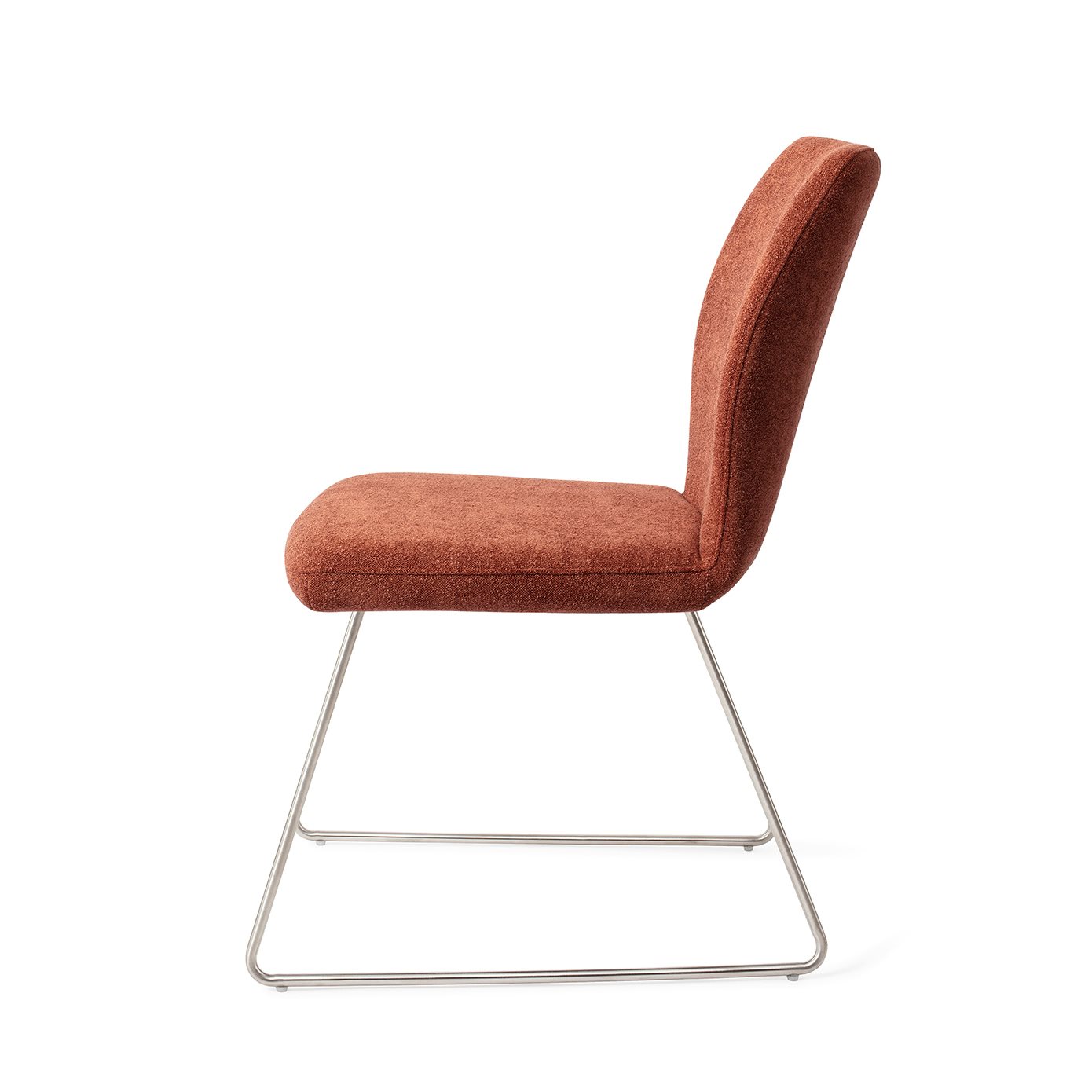 Jesper Home Esszimmerstuhl Ikata Cosy-Copper Slide Stahl