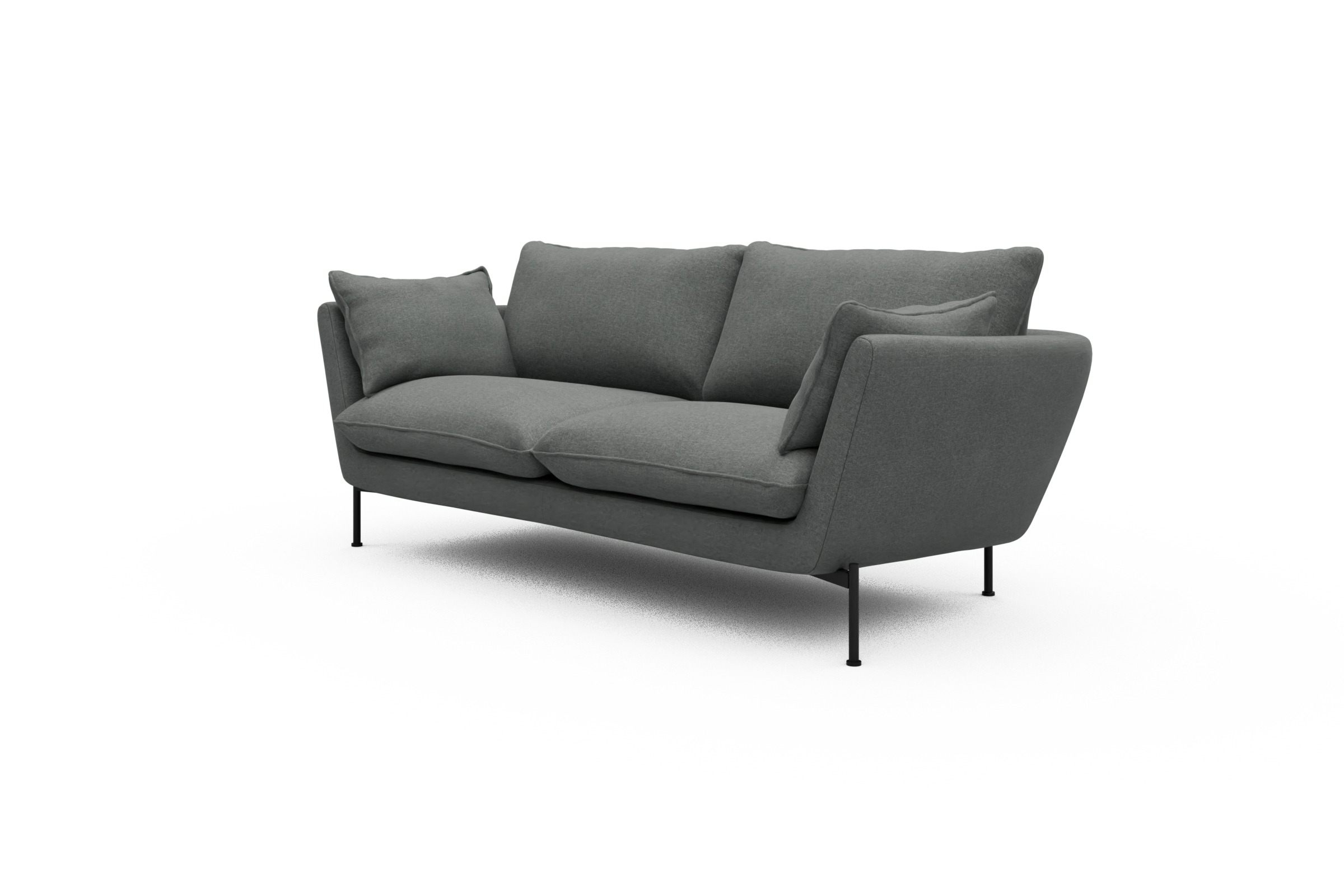 Sofa Anton 2-Sitzer Satya-Steel