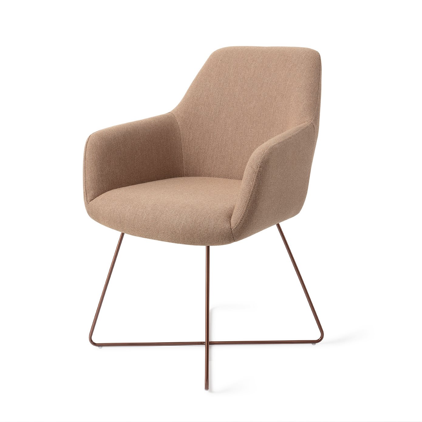 Jesper Home Esszimmerstuhl Hiroo Whisper-Wheat Cross Rosa